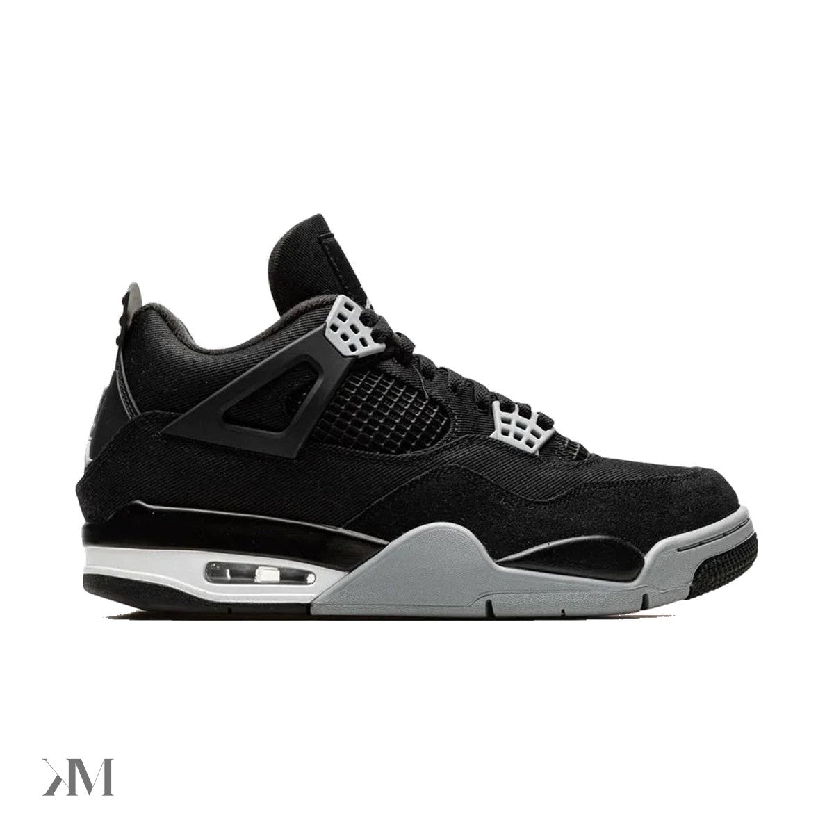 Air Jordan 4 Retro 'Black Canvas' Sale