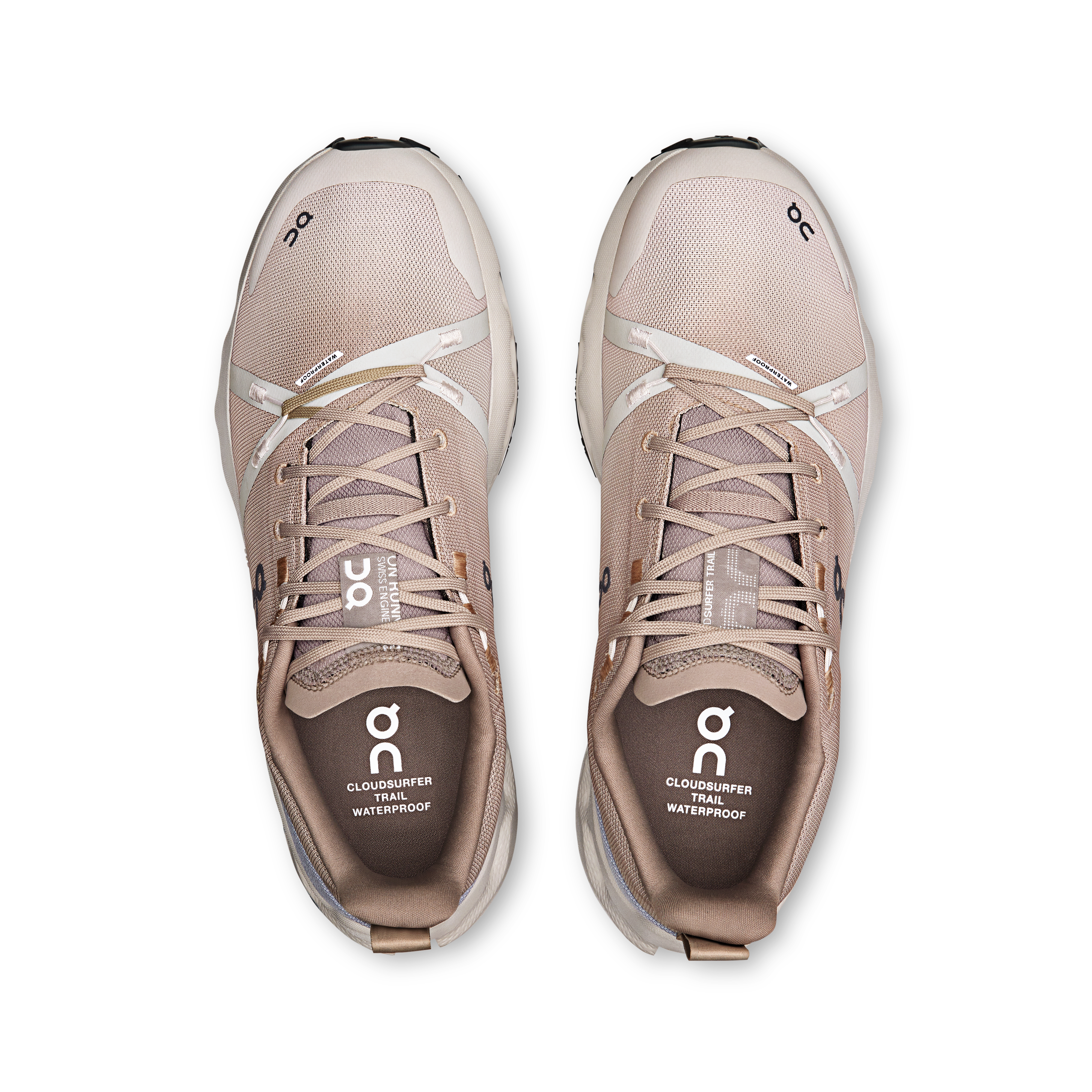 on running cloudsurfer trail waterproof desert wolf