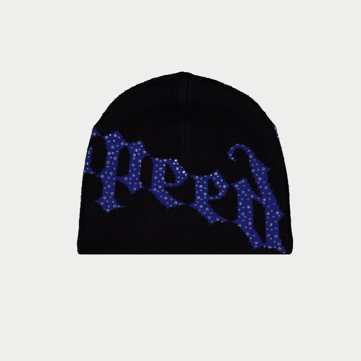 Godspeed Og Logo Studded Beanie (Black / Blue)