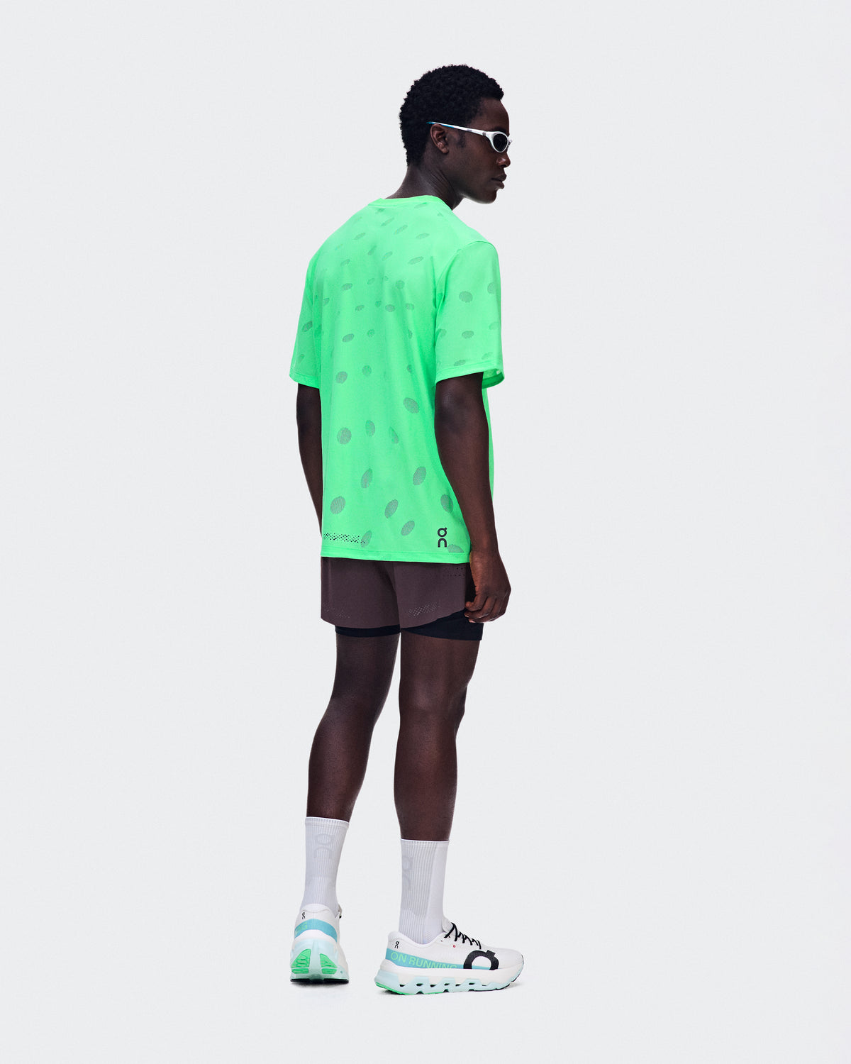 On Zero 2-In-1 Shorts Urchin | Black
