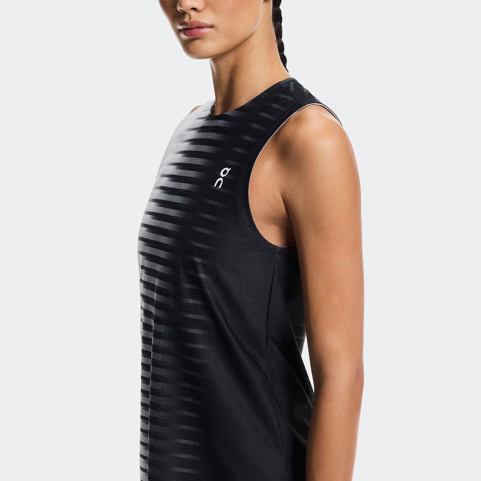 On Court Tank Edge Black | White (Women'S)