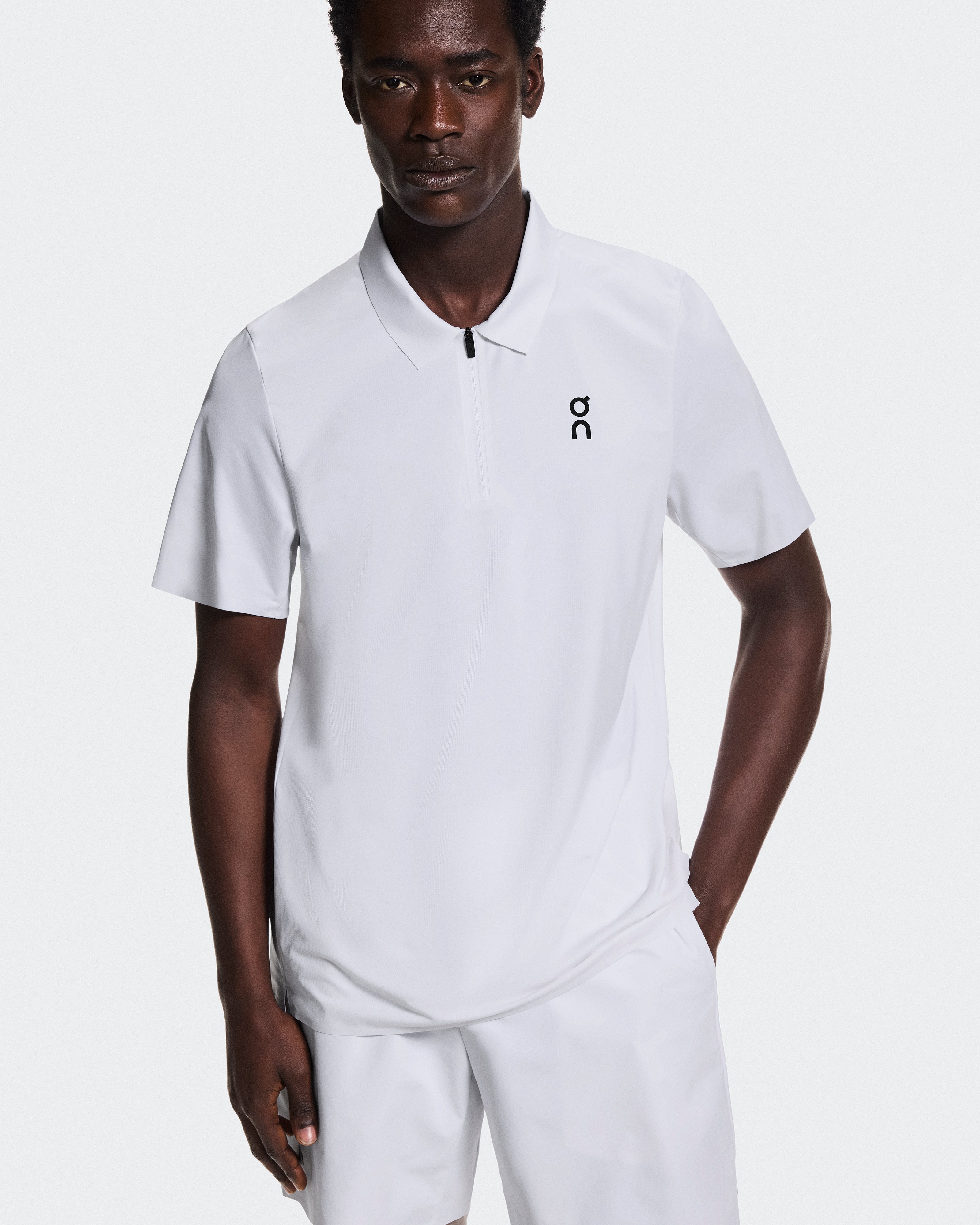 On Court Polo White