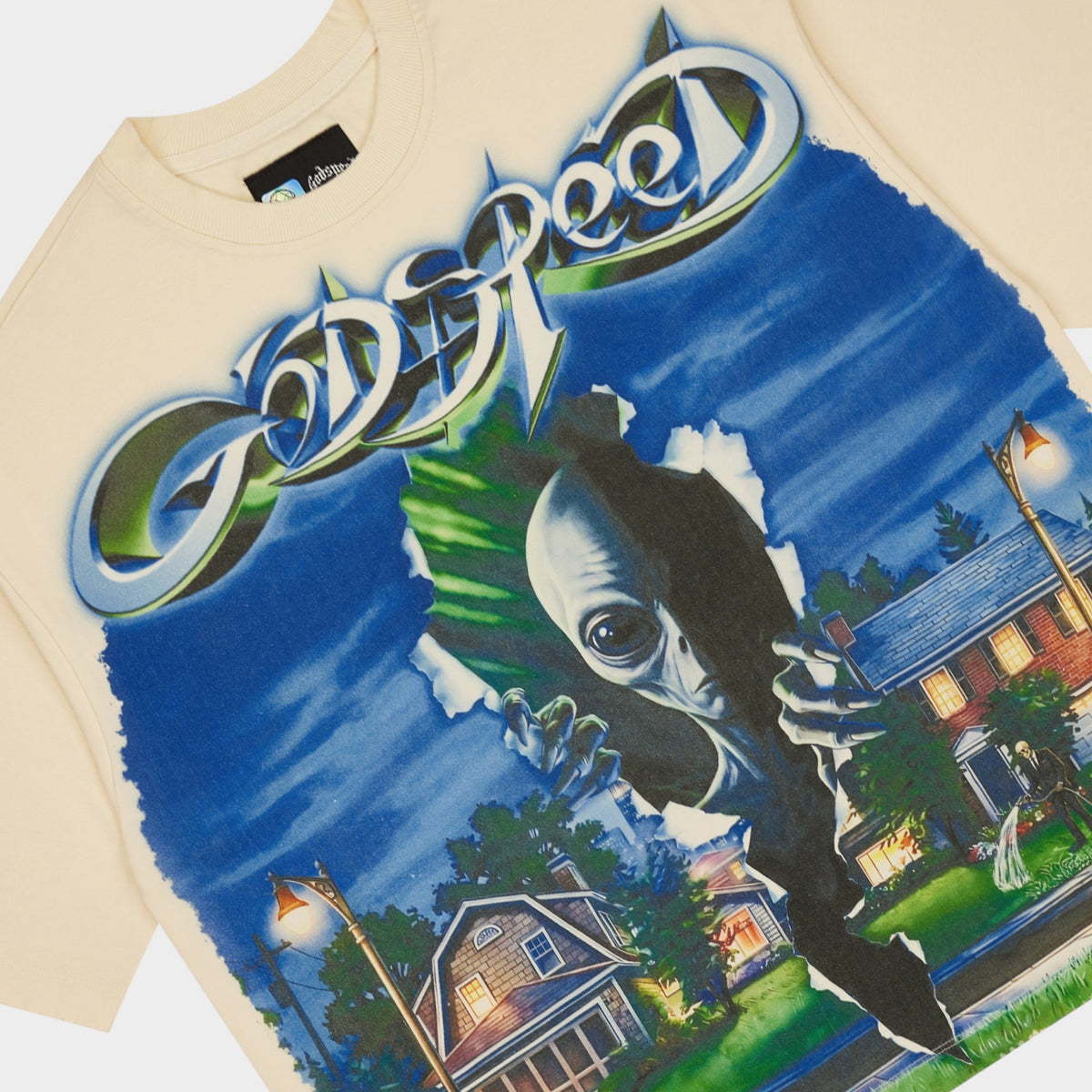 Godspeed Neighborhood Watch T-Shirt (Bone)