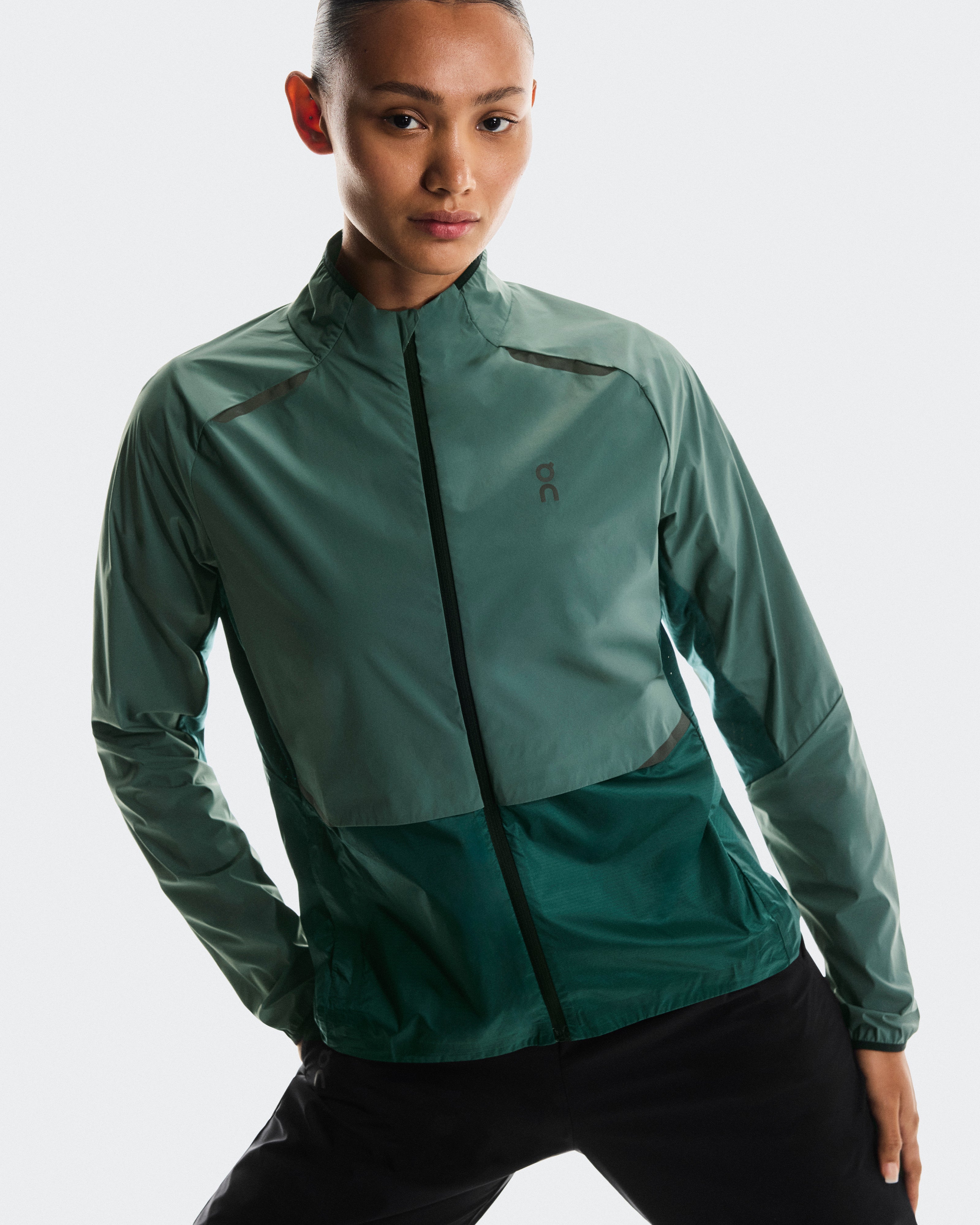 On Weather Jacket Spirulina | Olive (Women'S)