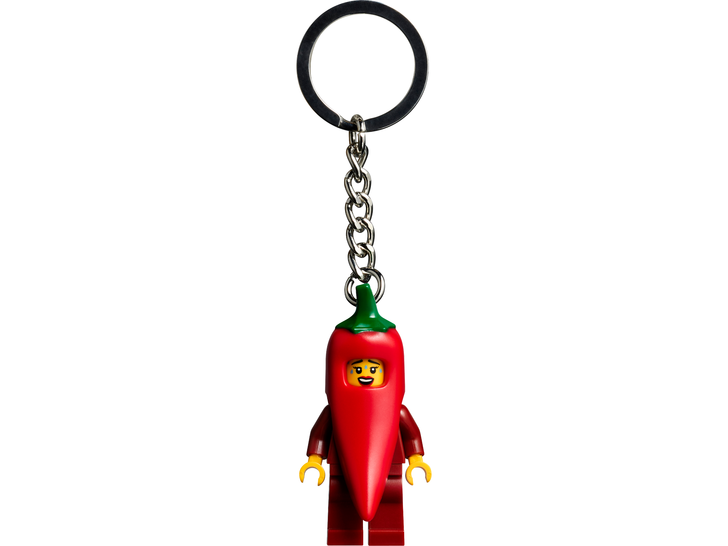 Lego Chili Girl Key Chain