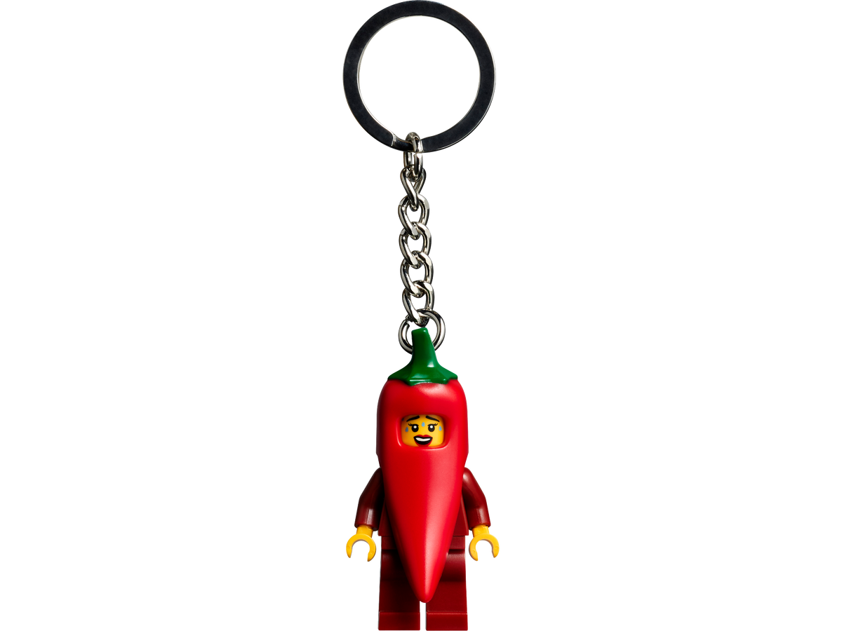 Lego Chili Girl Key Chain