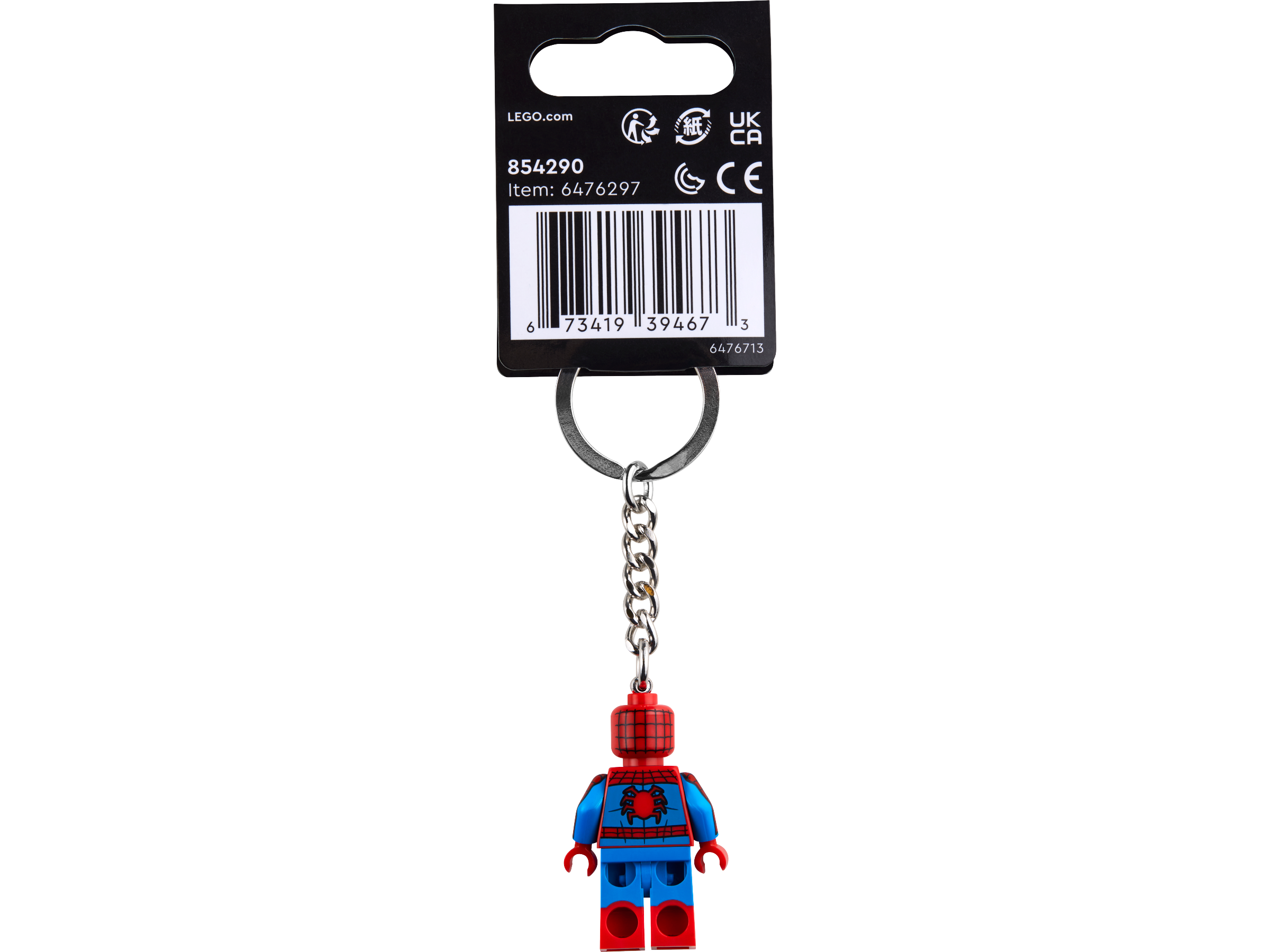 Lego SpiderMan Key Chain