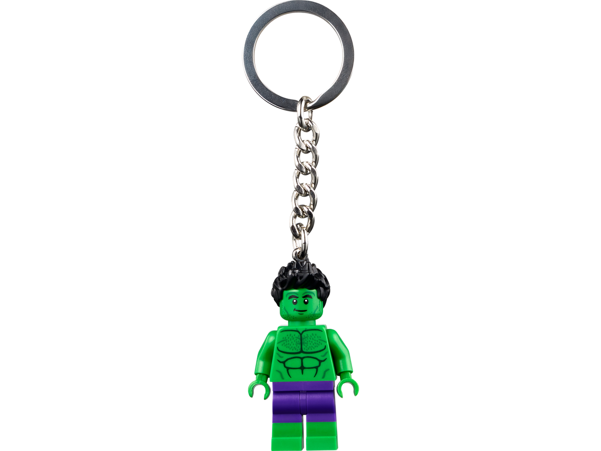 LEGO The Hulk Key Chain, front