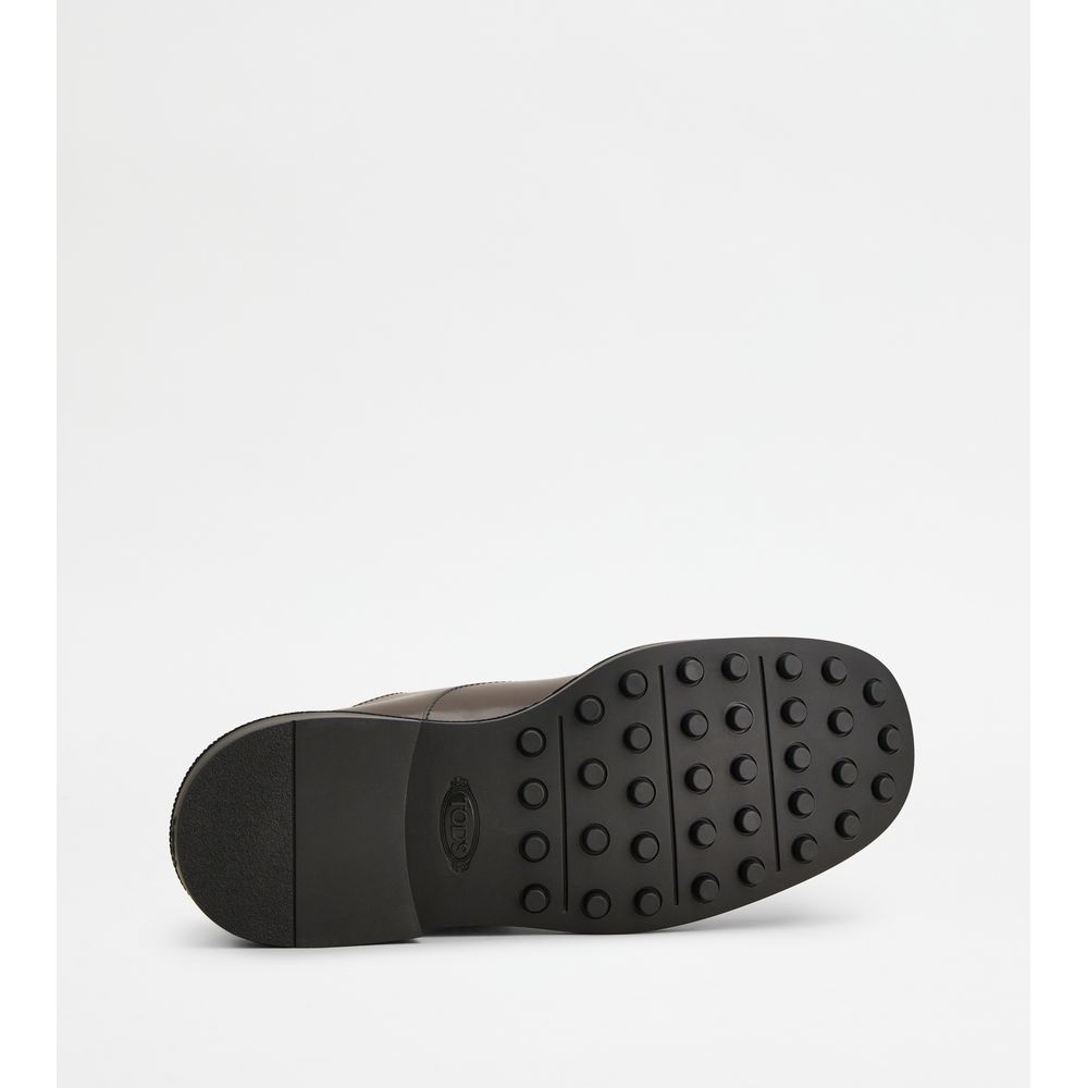 Tods Lace-Ups In Leather Brown Mens