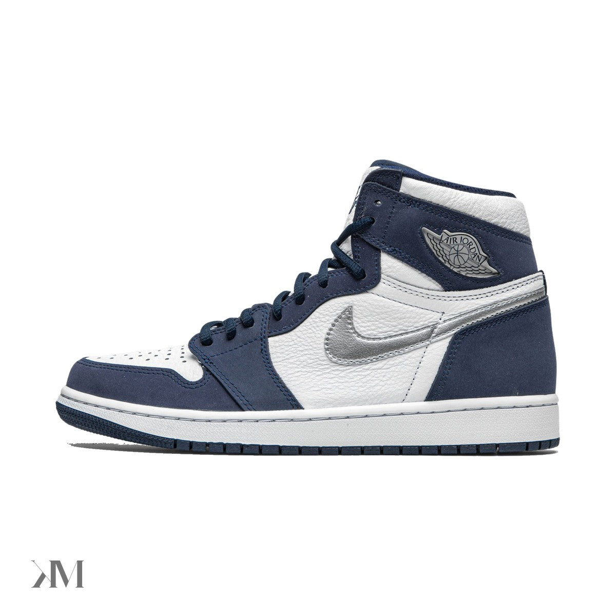 Air Jordan 1 High Co.JP Midnight Navy, side profile