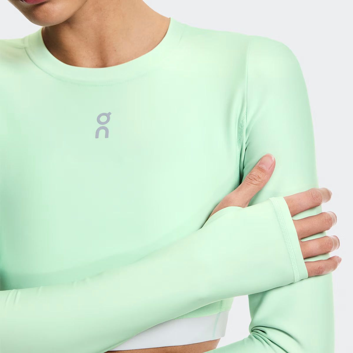 On Train Long Sleeve Crop Creek (Women'S)