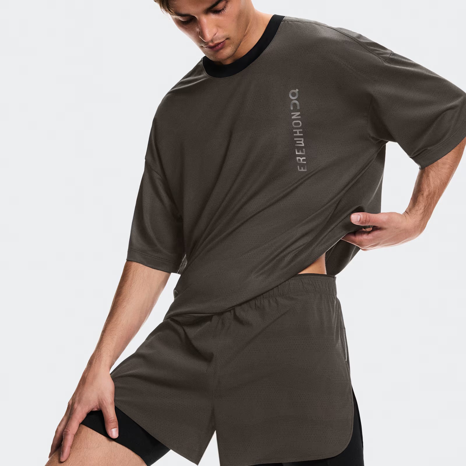 On 2-In-1 Shorts Erewhon Espresso | Black