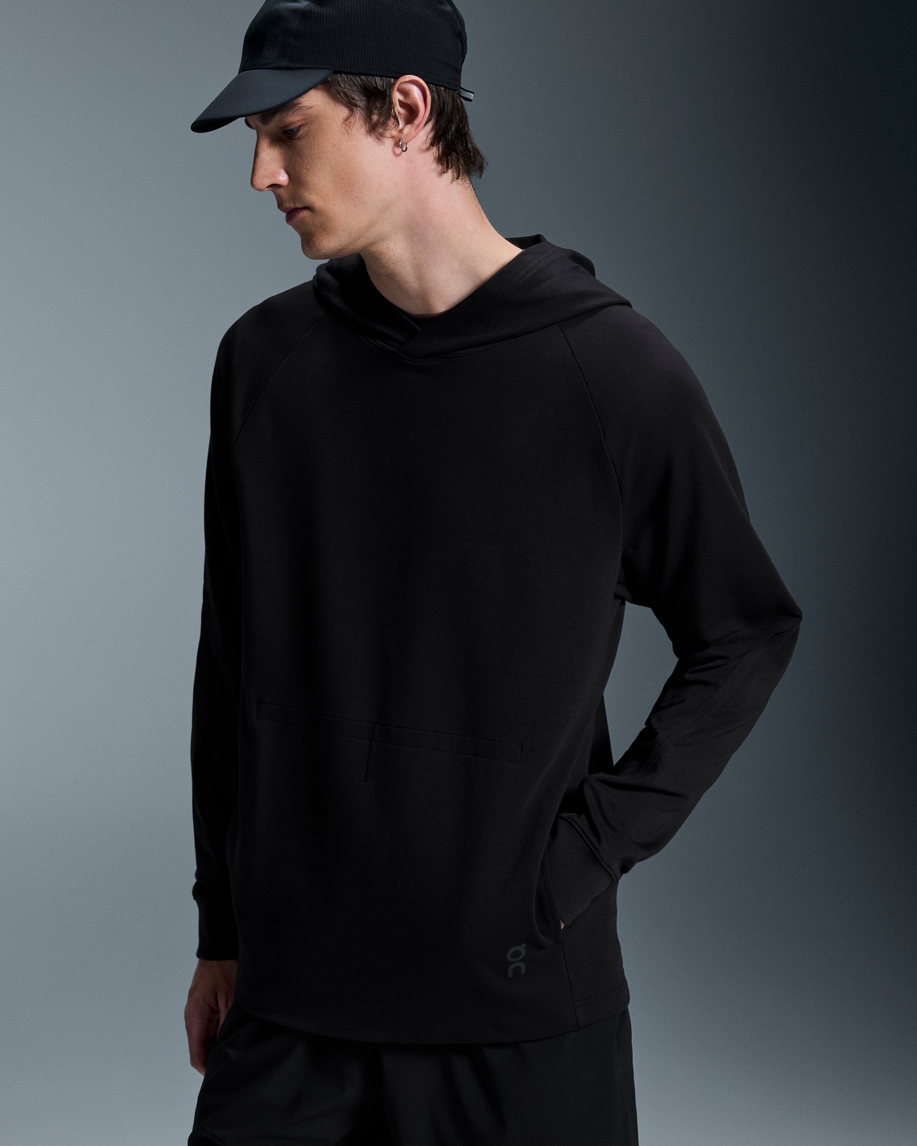 On Studio Hoodie Black