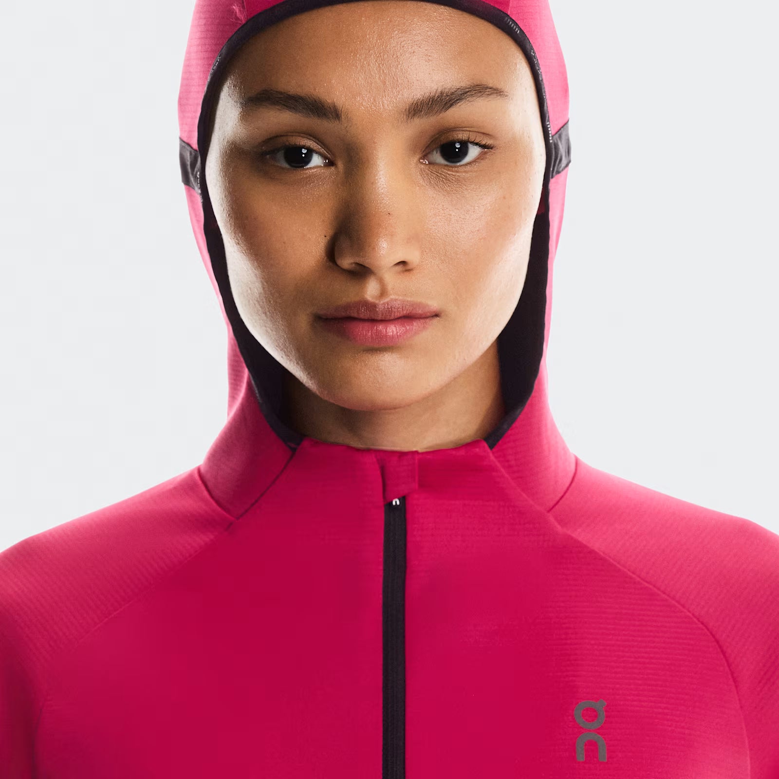 On Climate Zip Hoodie Grenadine (Women'S)