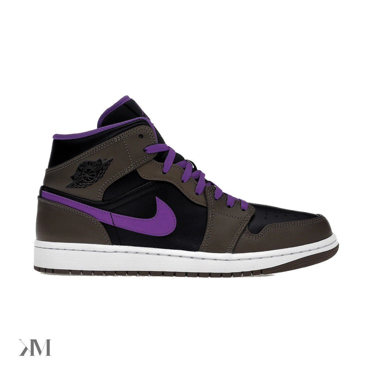 Jordan 1 Mid Purple Mocha