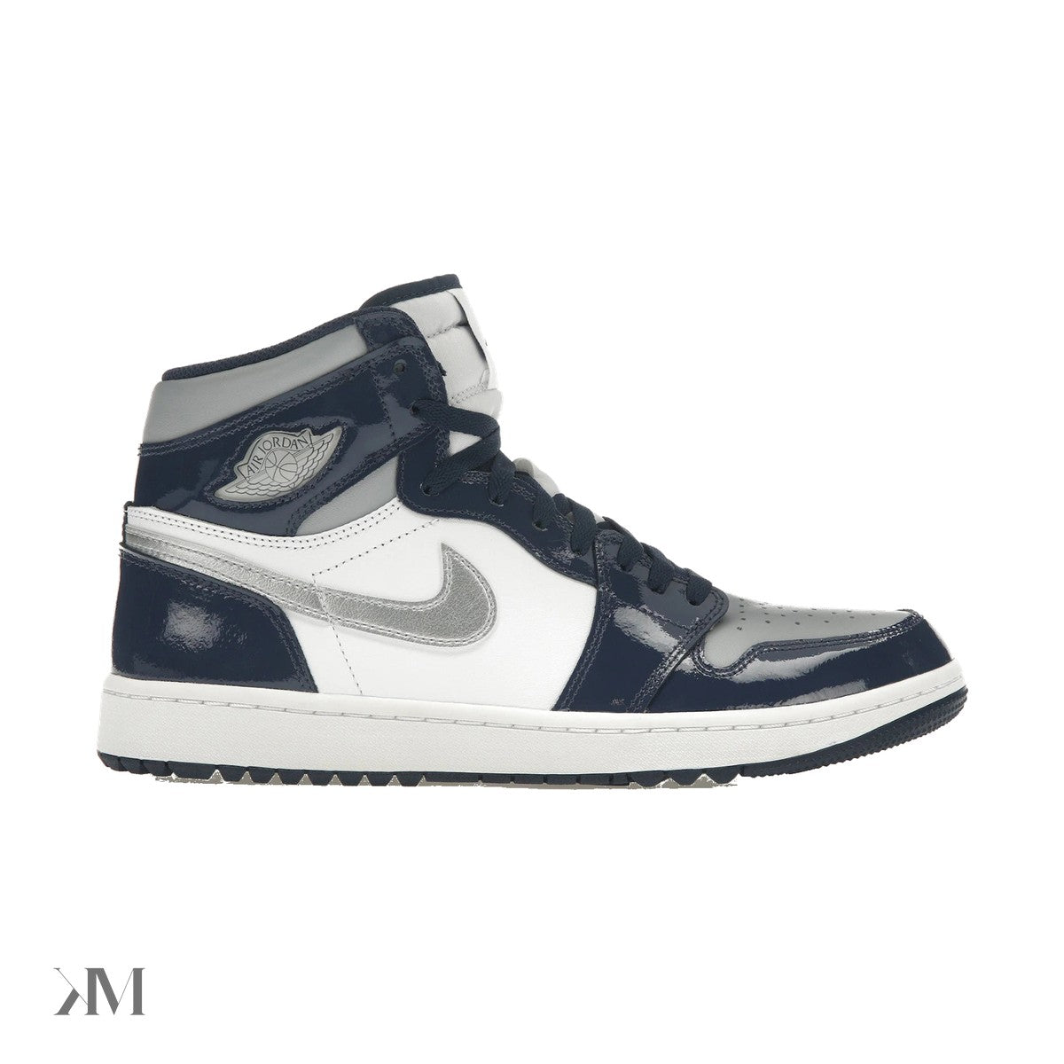 Jordan 1 Retro High Golf Patent Midnight Navy
