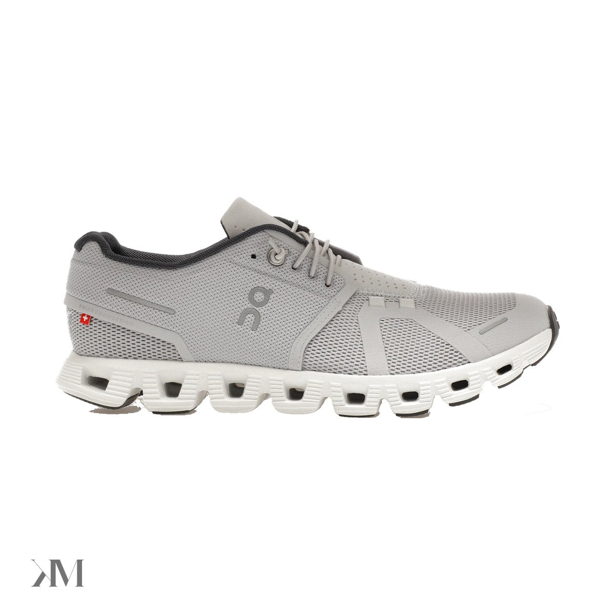 On Running Cloud 5 Glacier Grey White