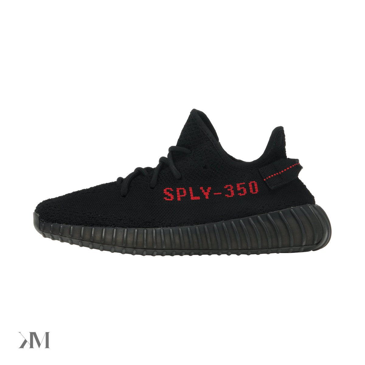 Adidas Yeezy Boost 350 V2 Black Red, side profile