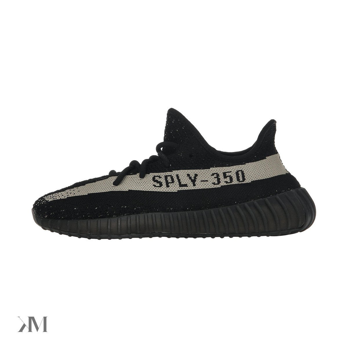Adidas Yeezy Boost 350 V2 Core Black White, side profile