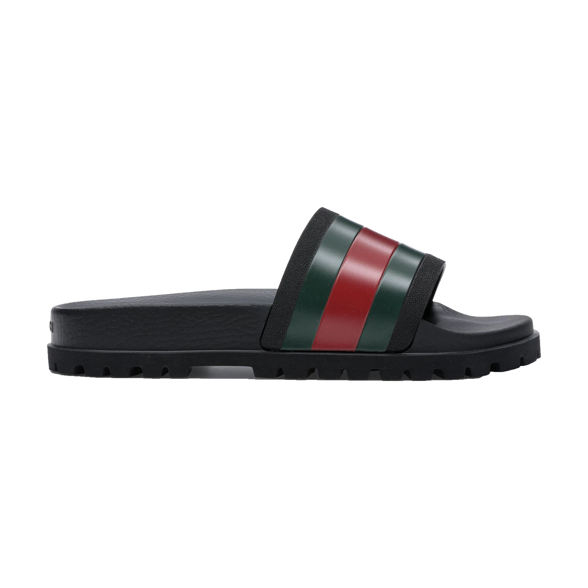 Gucci Web Slide Sandal Black