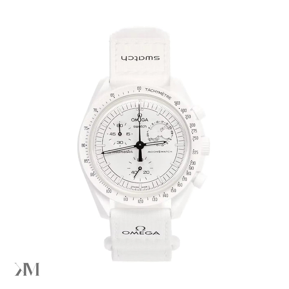Swatch X Omega Bioceramic Moonswatch Mission To Moonphase Snoopy