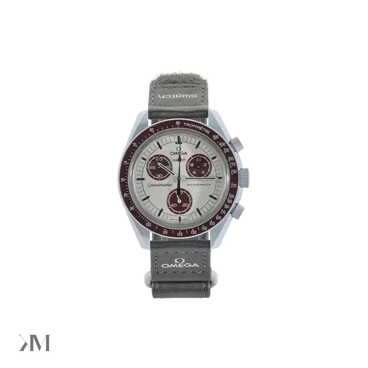 Swatch x Omega Bioceramic MoonSwatch Mission to Pluto, dial