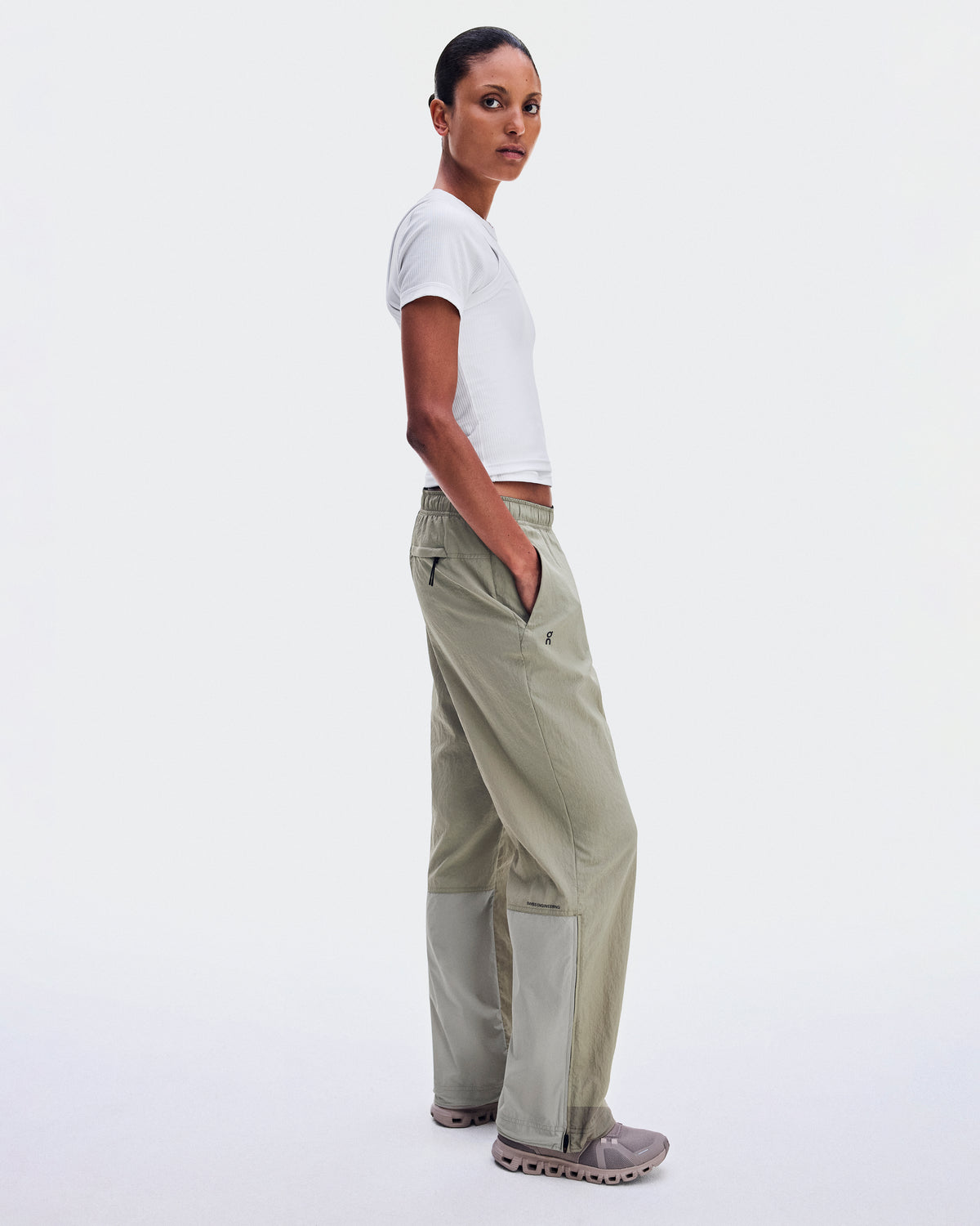 On All-Day Track Pants Vetiver | Brume (Women'S)