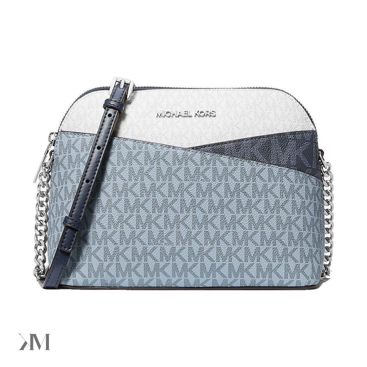 Jet Set Travel Color-Block Signature Logo Crossbody Bag Admirl Multi Admirl Multi