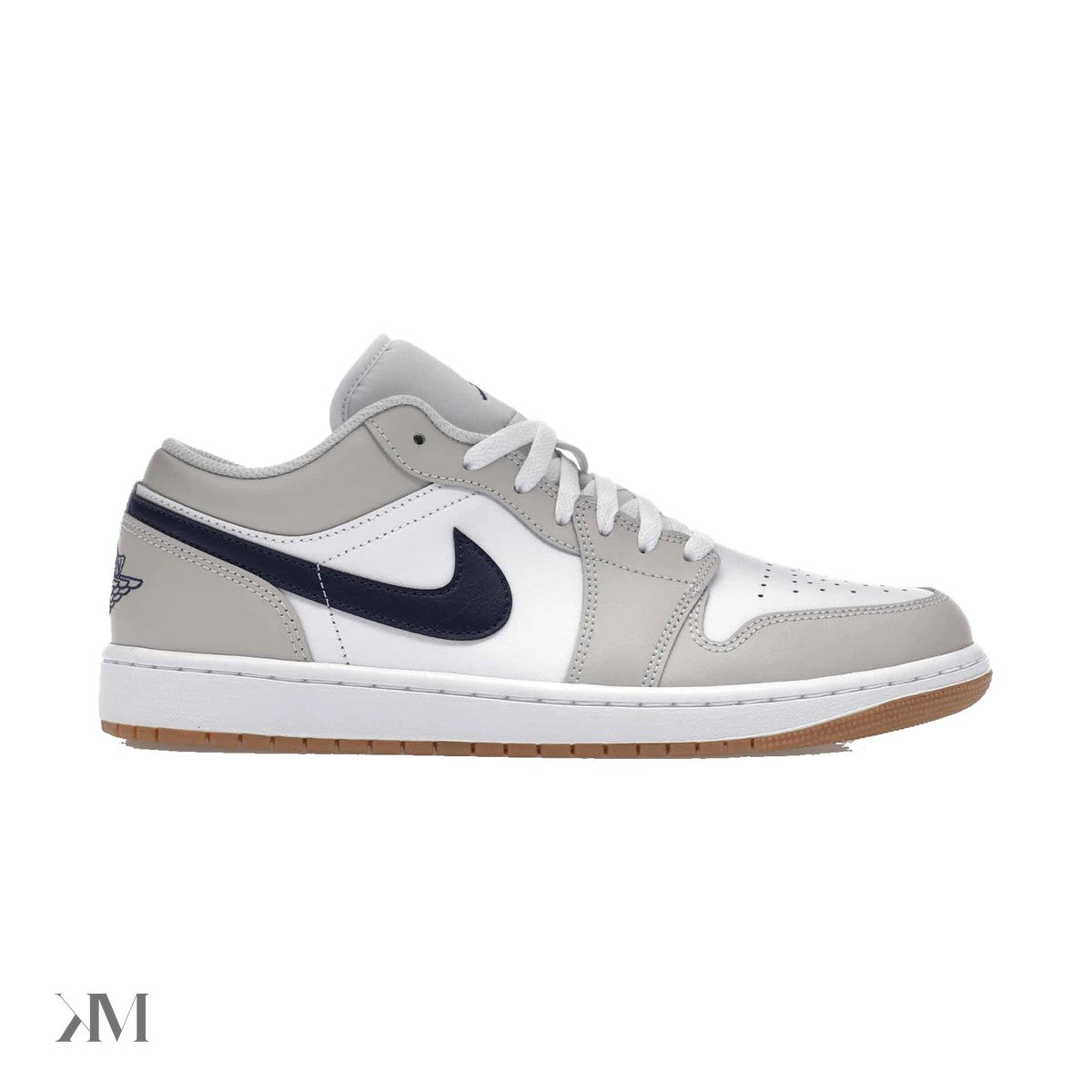 Jordan 1 Low Midnight Navy Neutral Grey