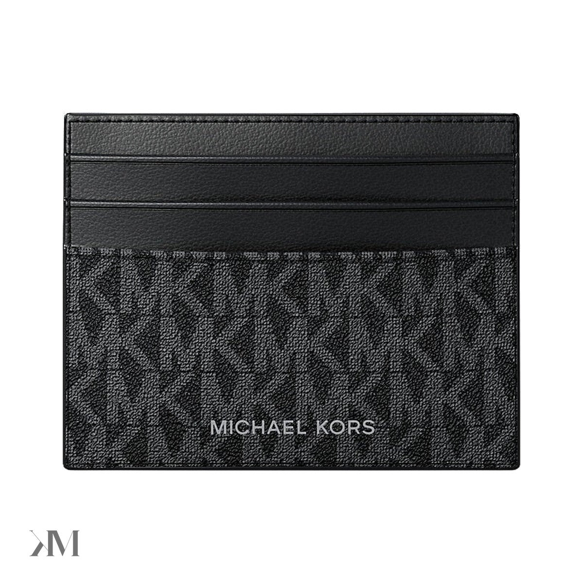 Michael Kors Cooper Signature Logo Card Case, front