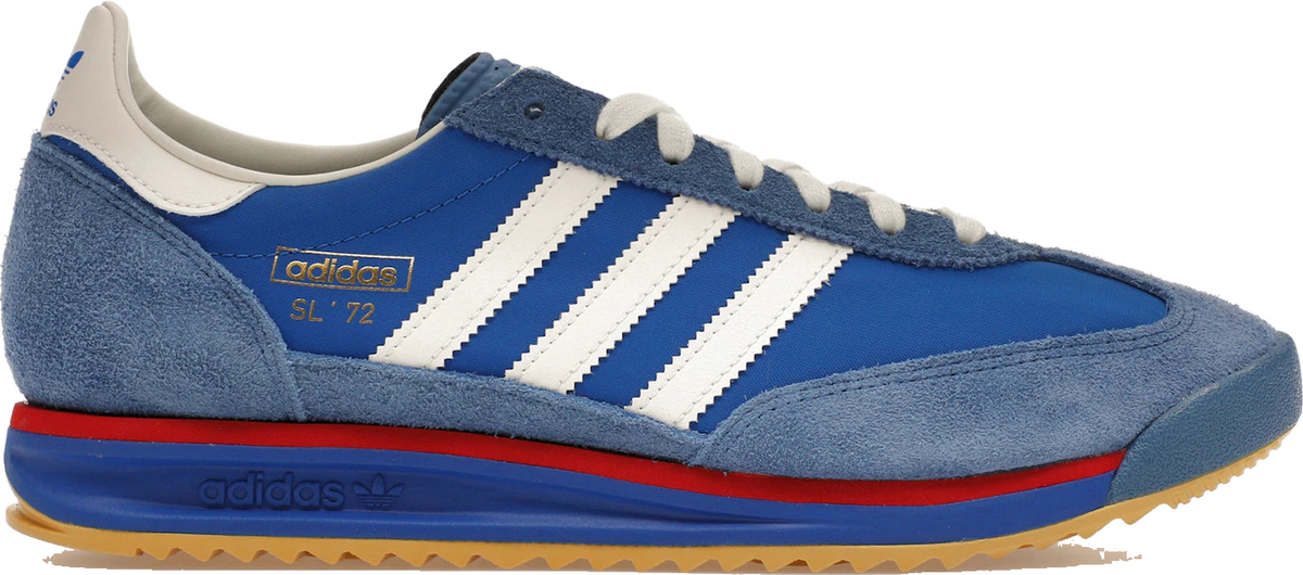 Adidas SL 72 RS Blue Scarlet, side profile