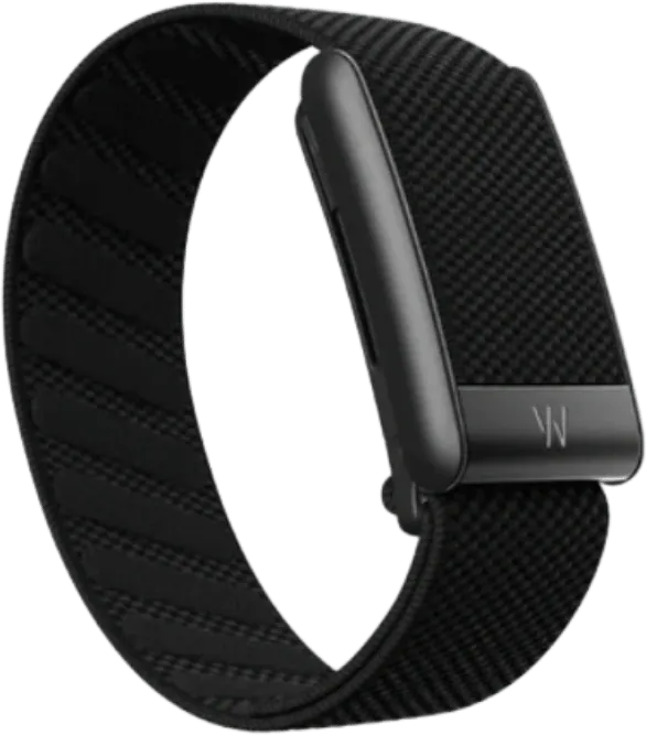 Whoop 5.0 Superknit Obsidian Band, side profile