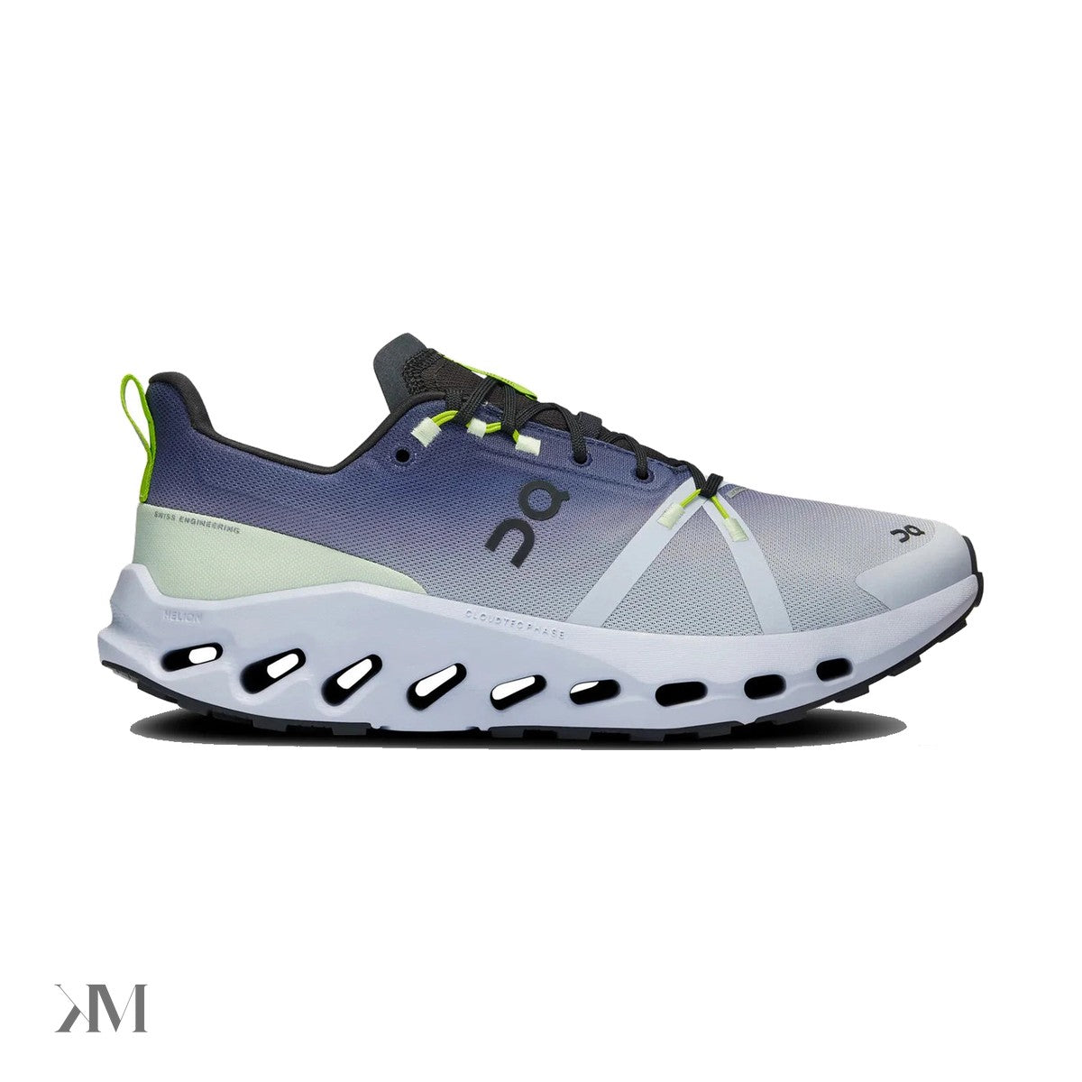 On Running Cloudsurfer Trail Waterproof Black Heather