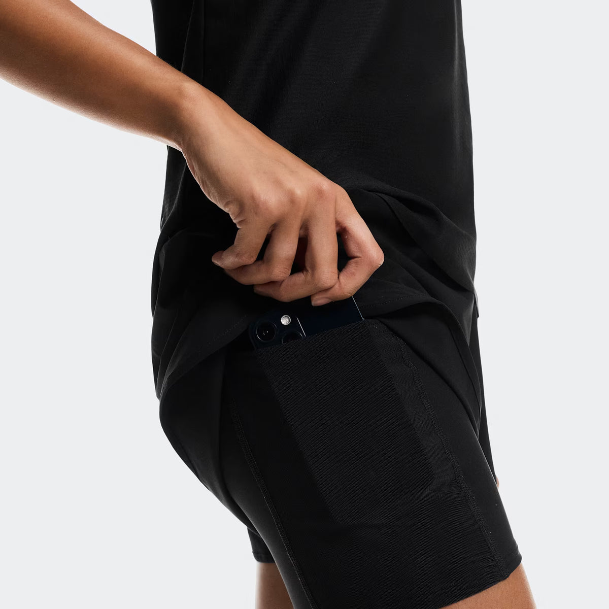 On 3" Court Shorts 2-In-1 Black (Women'S)
