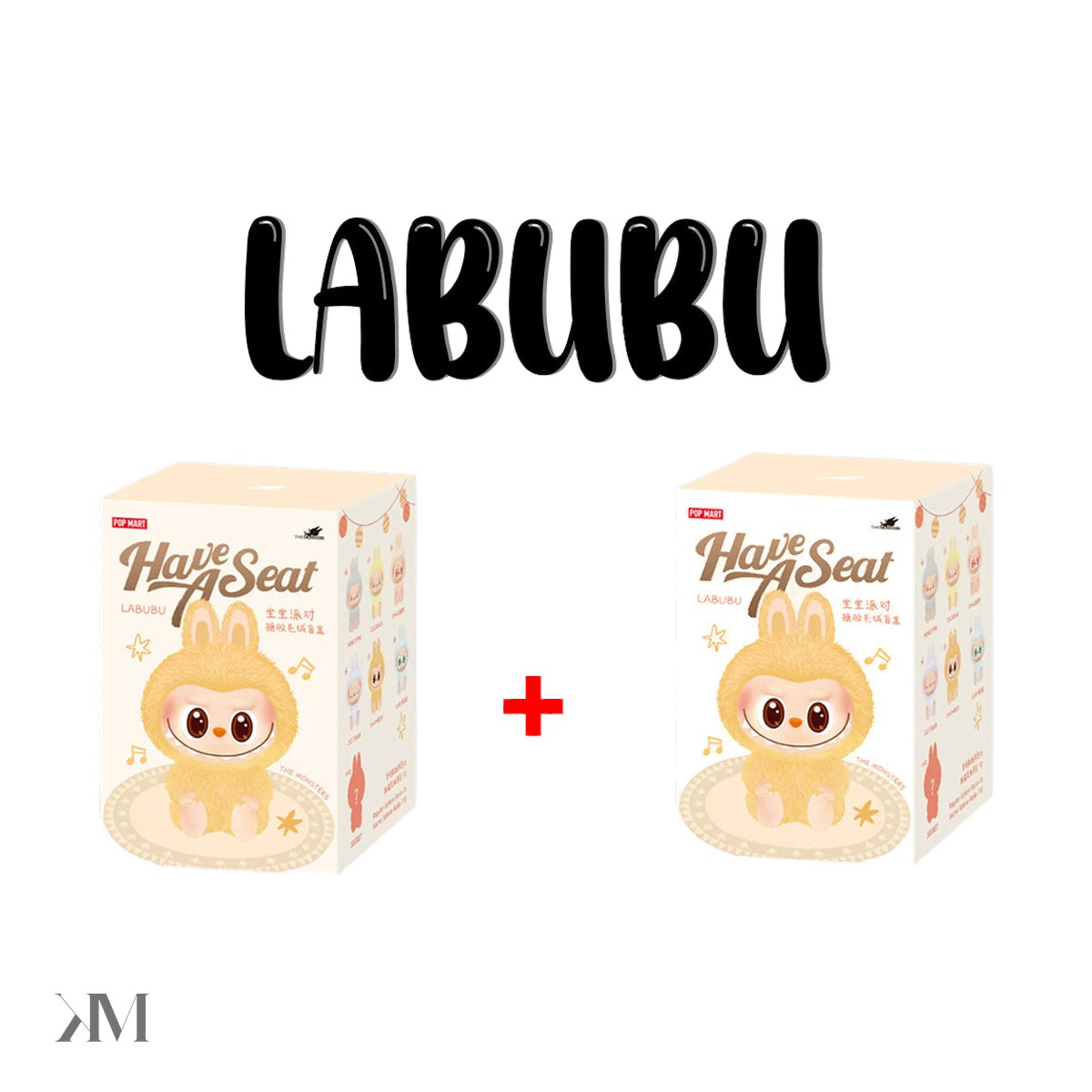 Buy 1 Get 1 Pop Mart Labubu The Monsters Have a Seat Vinyl Sealed Blind Case