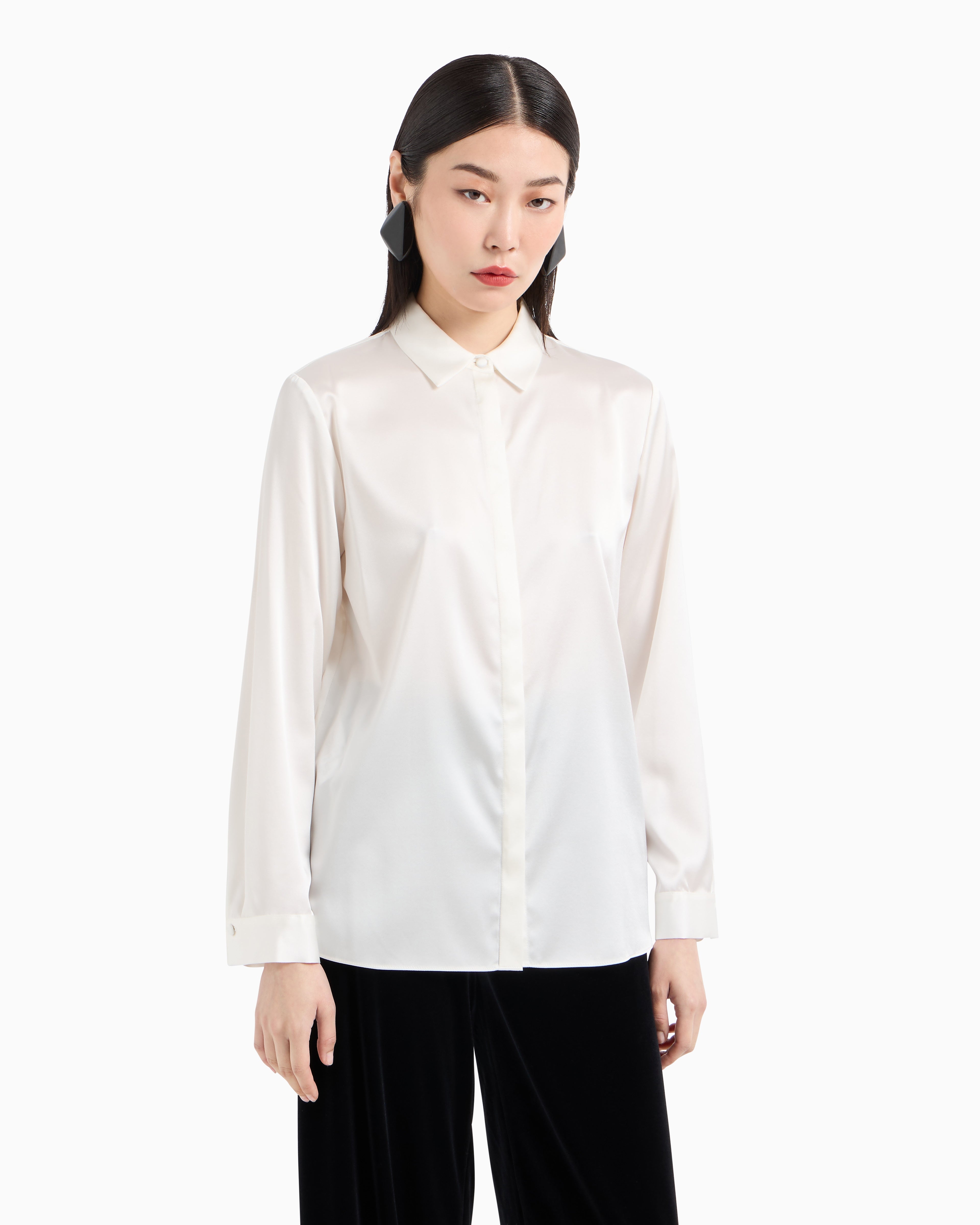 Emporio Armani Silk satin shirt