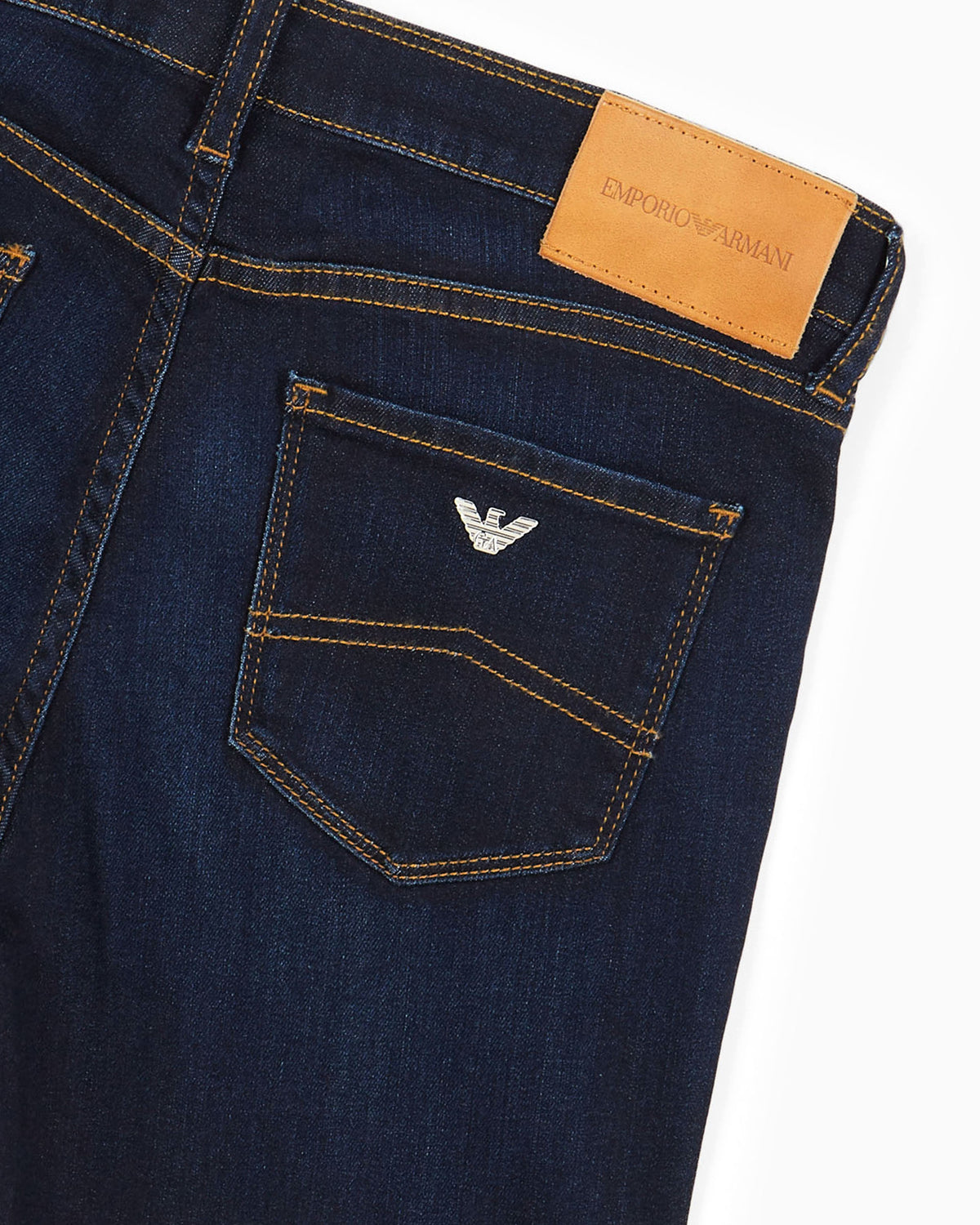 Emporio Armani J20 high-waisted super-skinny leg jeans in viscose denim