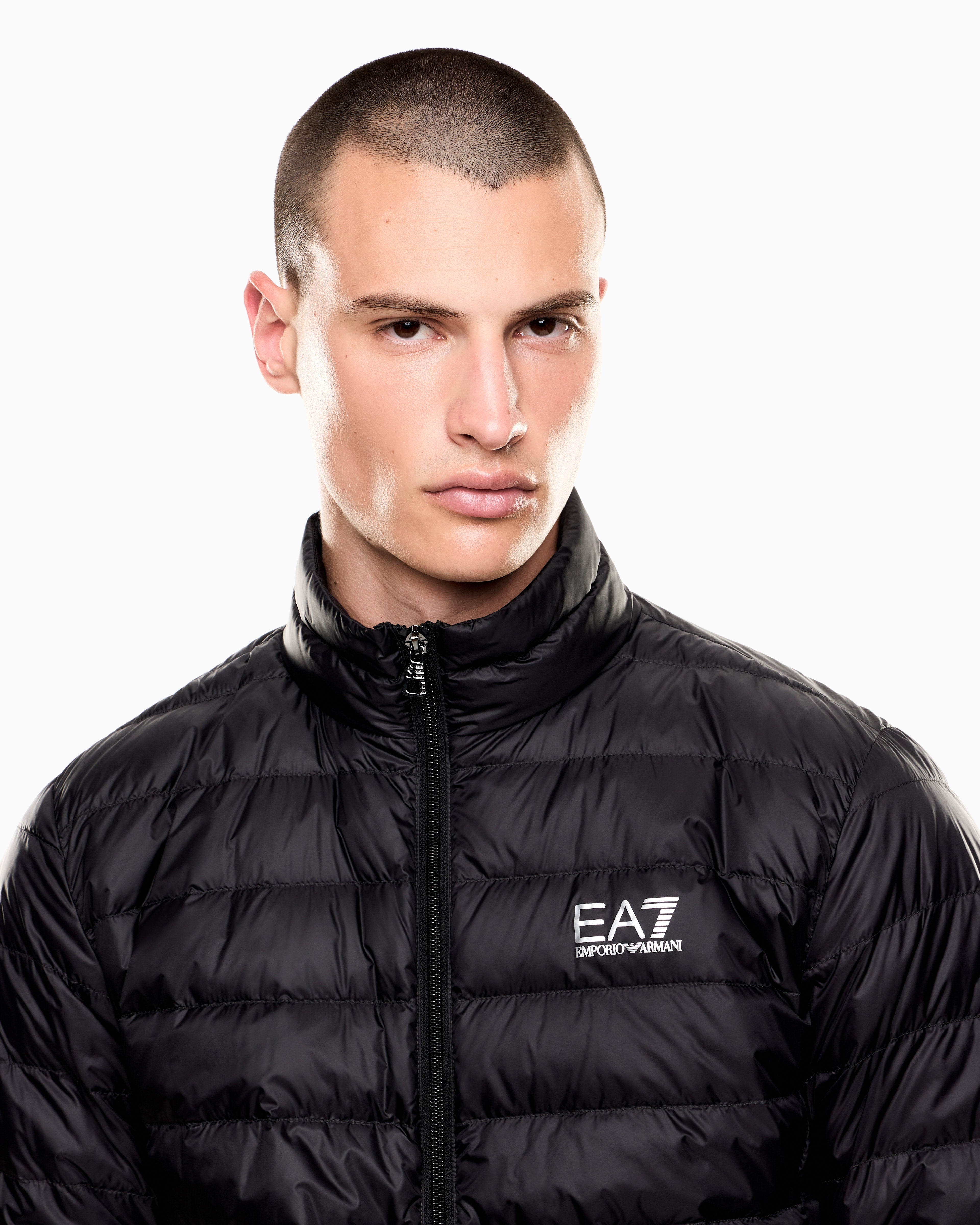 EA7 Core Identity packable down jacket