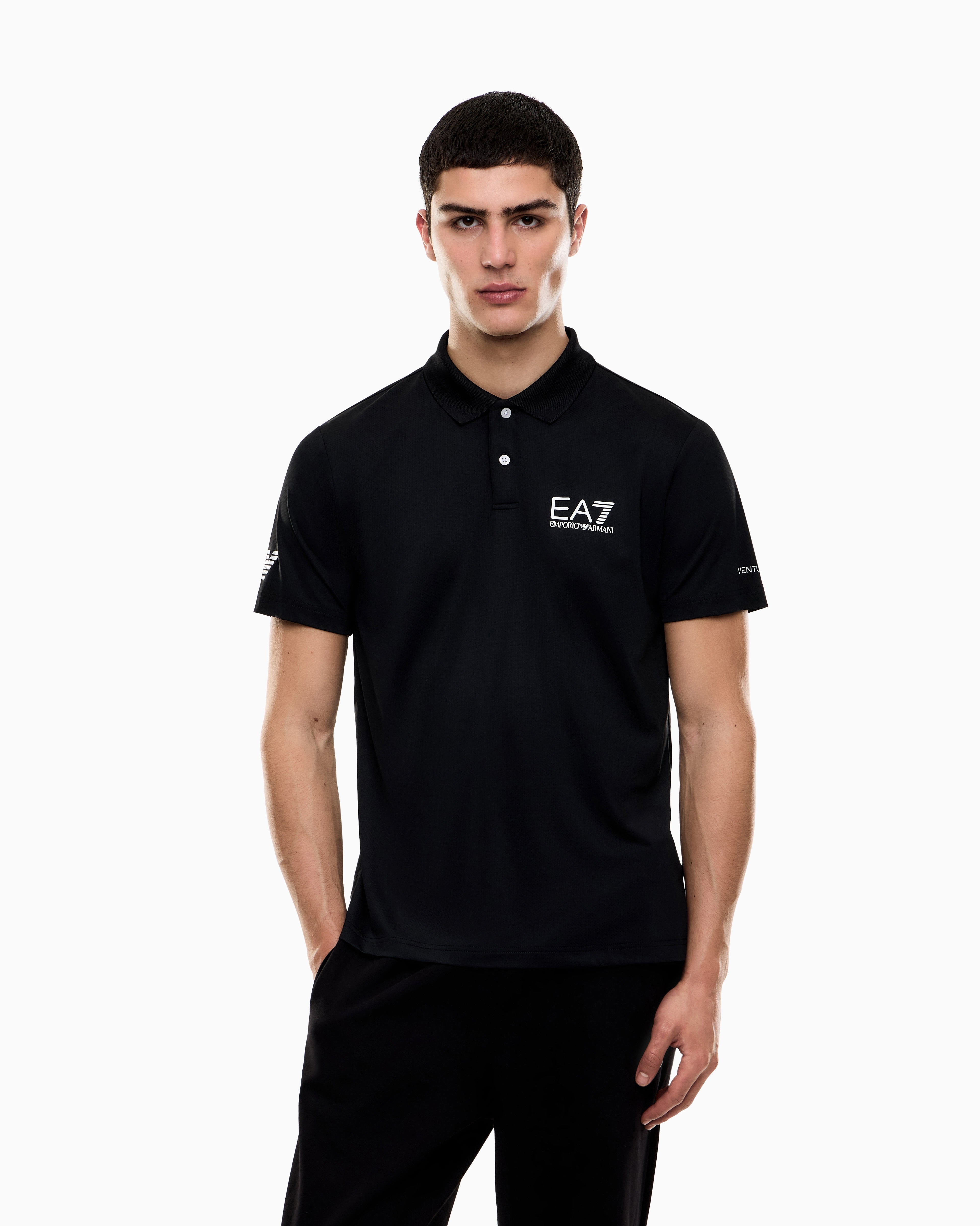 EA7 Ventus7 polo in technical fabric Tennis Pro