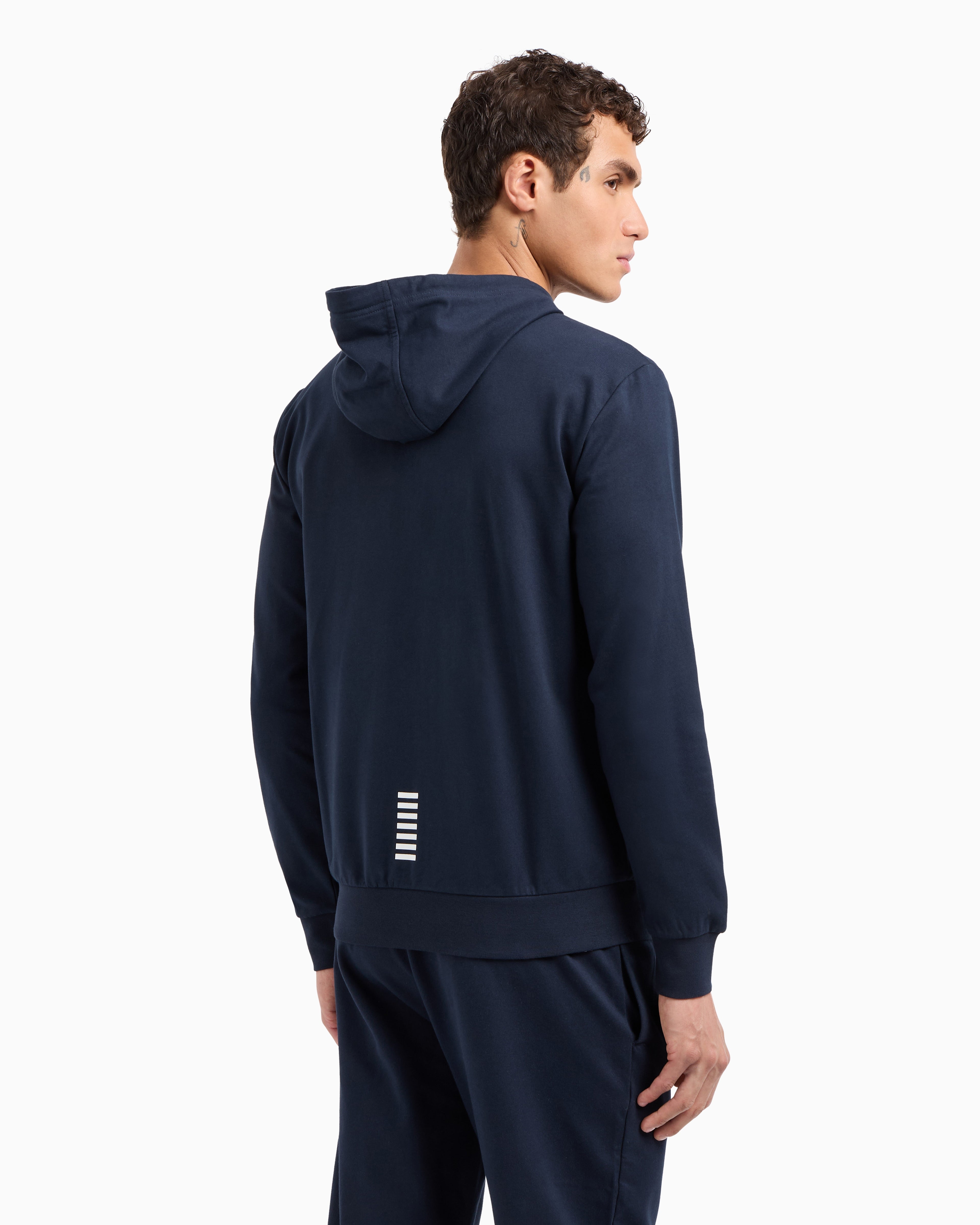 EA7 Core Identity cotton crew-neck sweatshirt