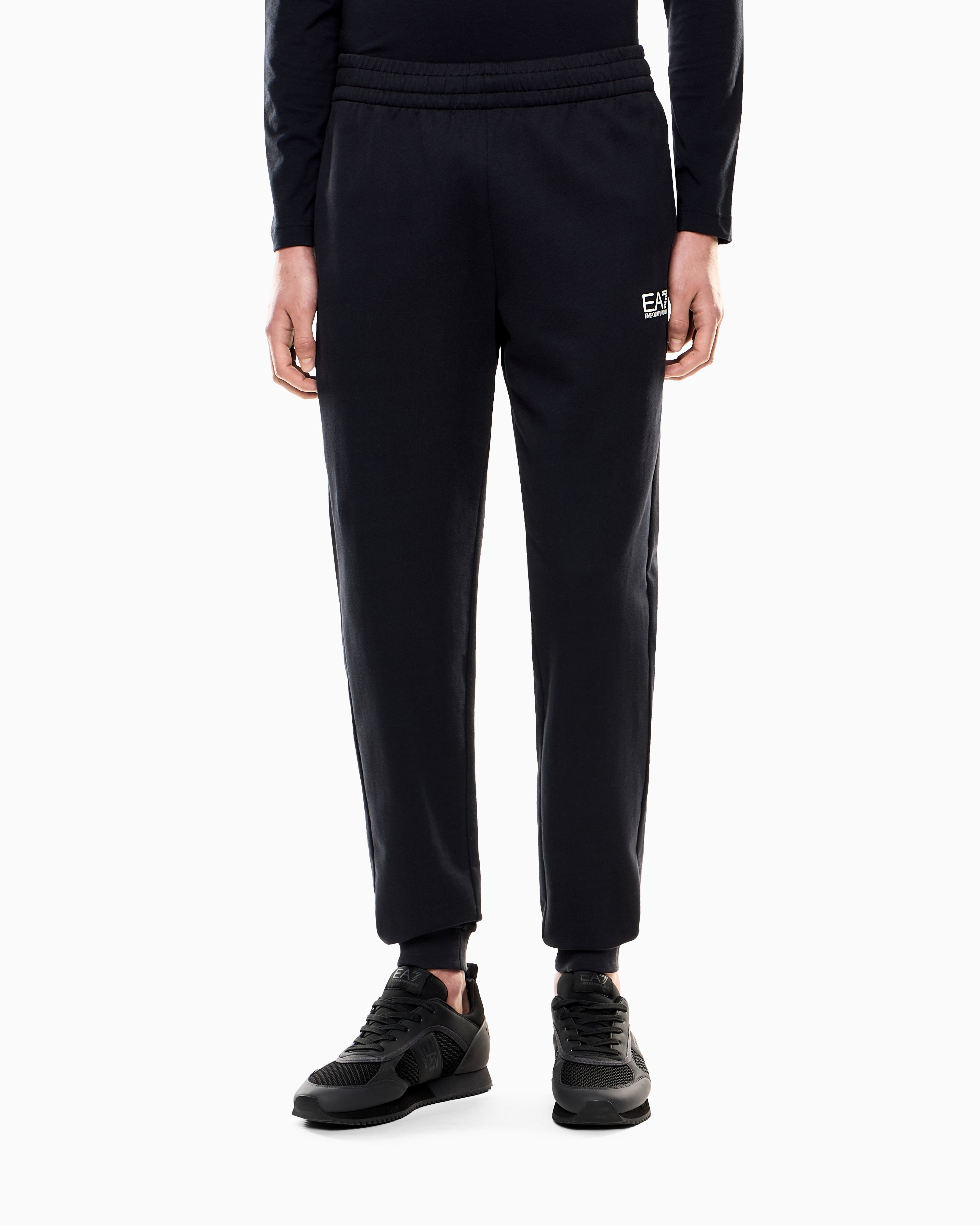EA7 Core Identity cotton jogger pants