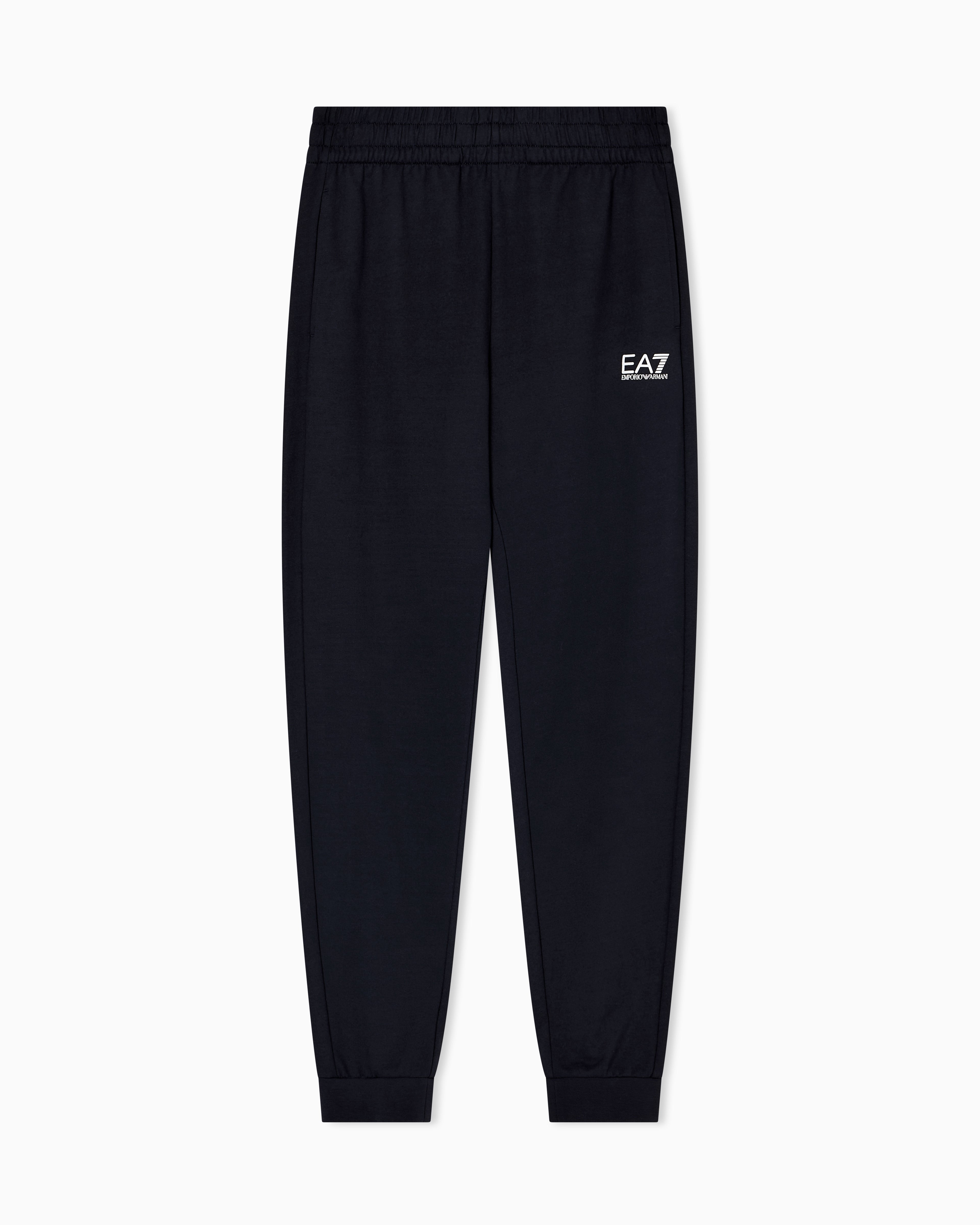 EA7 Core Identity cotton jogger pants