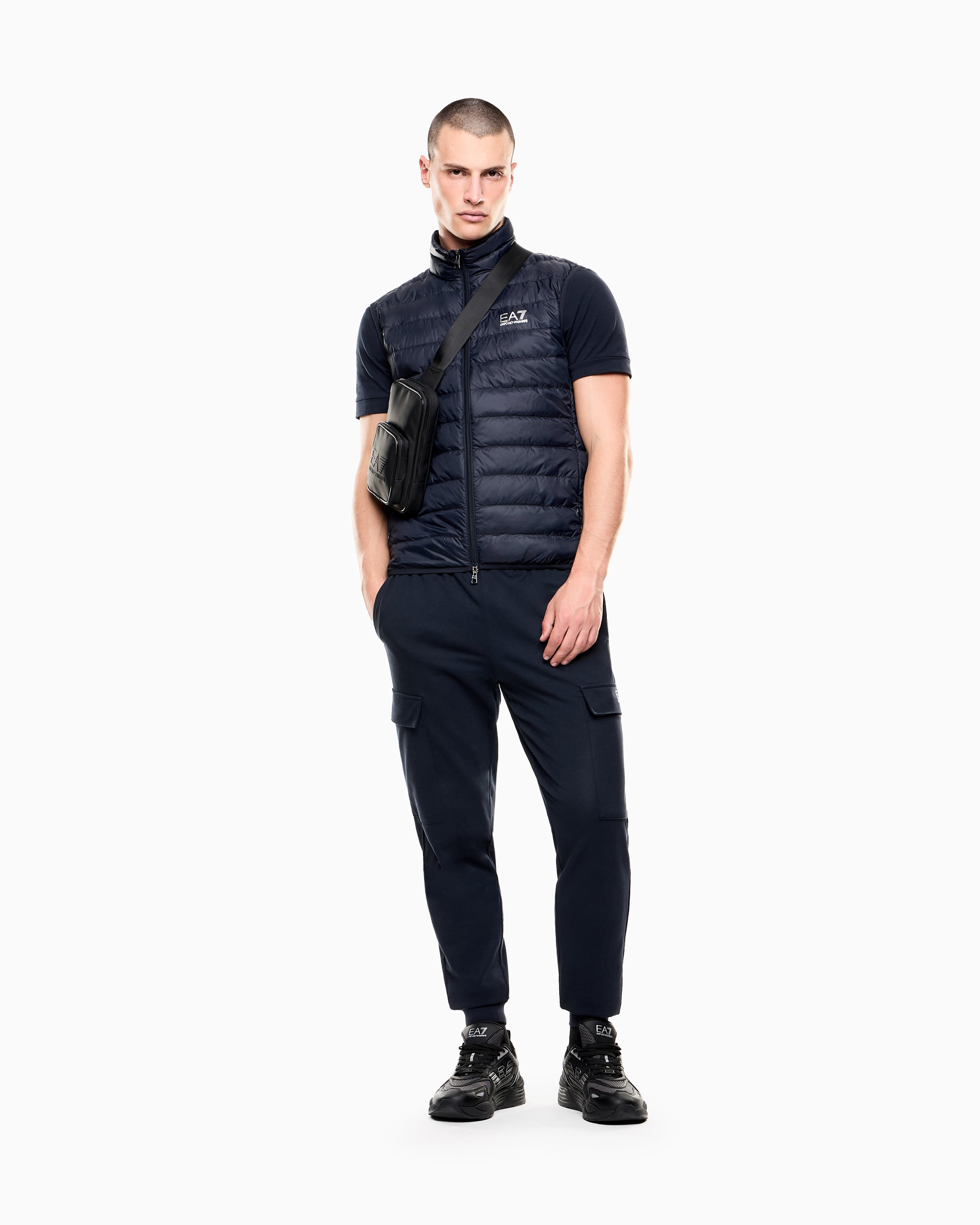 EA7 ASV Core Identity packable gilet