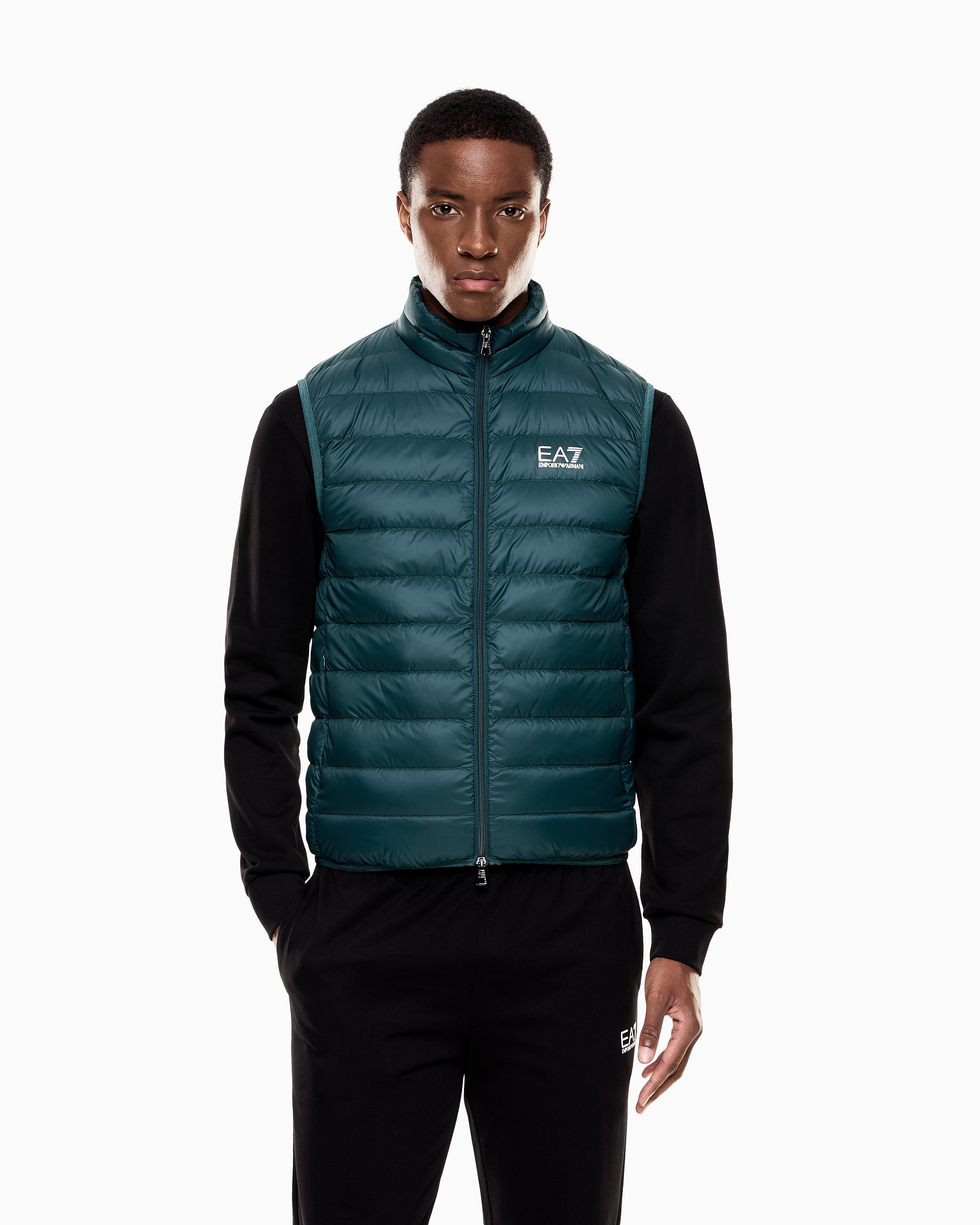 EA7 ASV Core Identity packable gilet