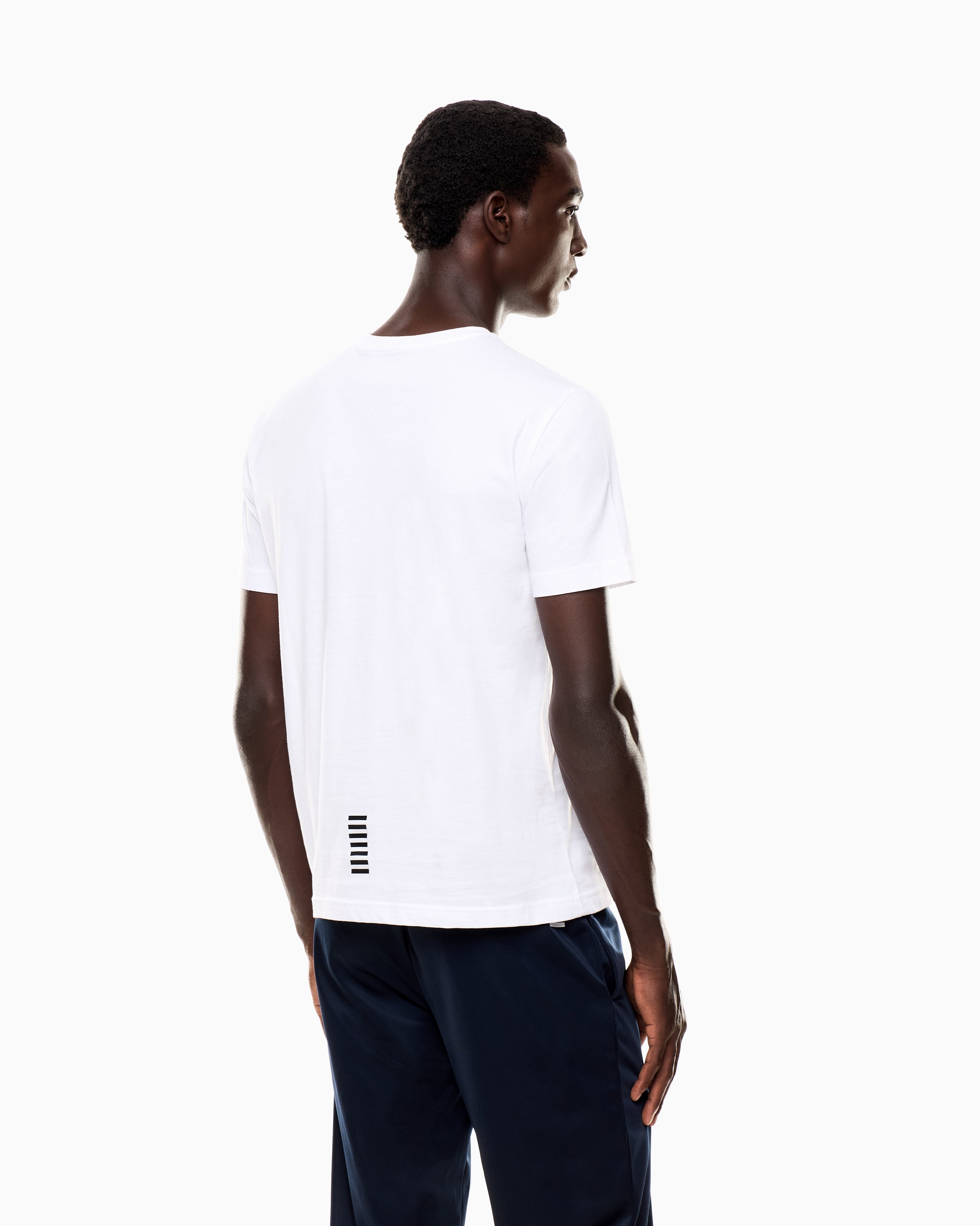 EA7 Pima cotton Core Identity T-shirt