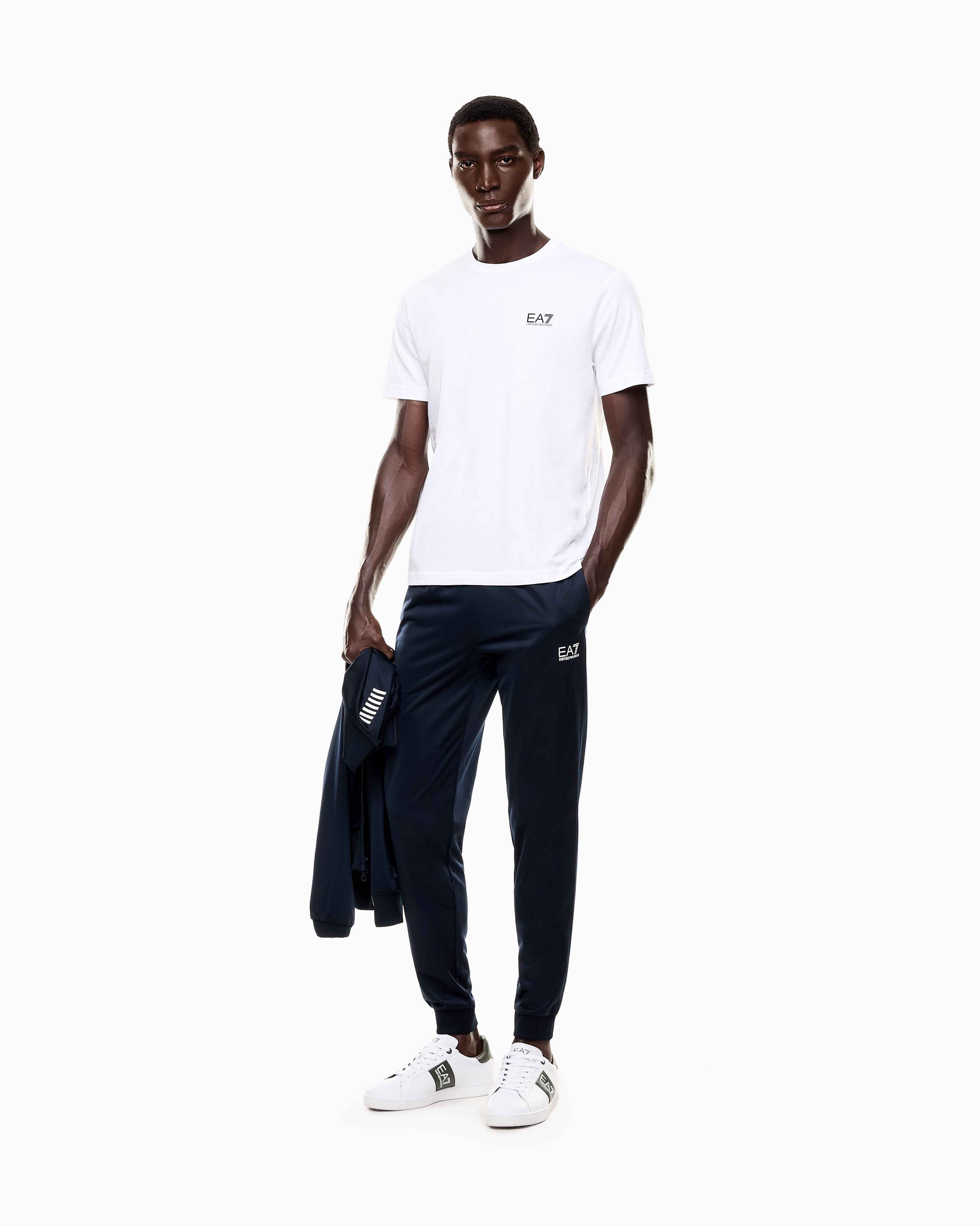 EA7 Pima cotton Core Identity T-shirt