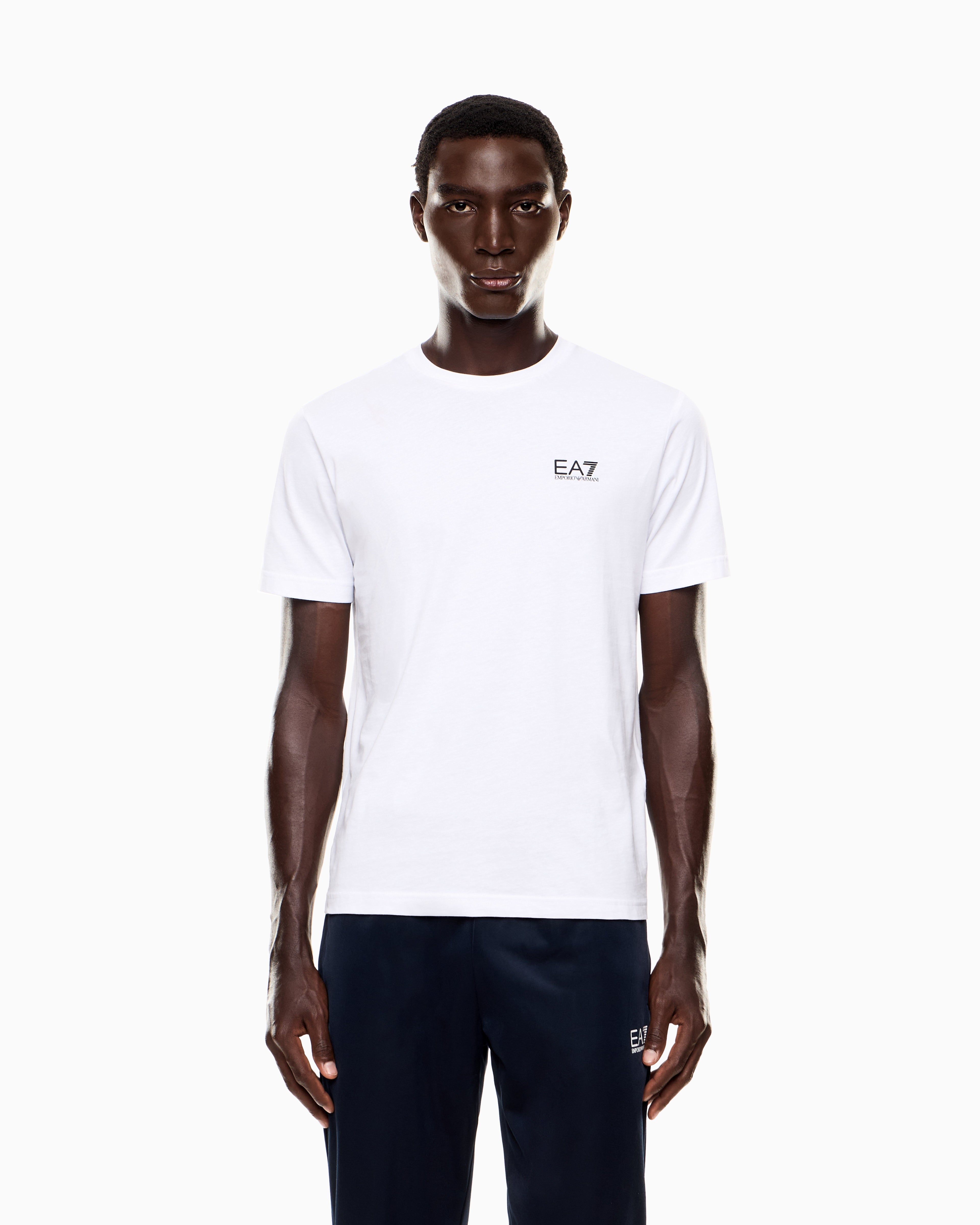 EA7 Pima cotton Core Identity T-shirt