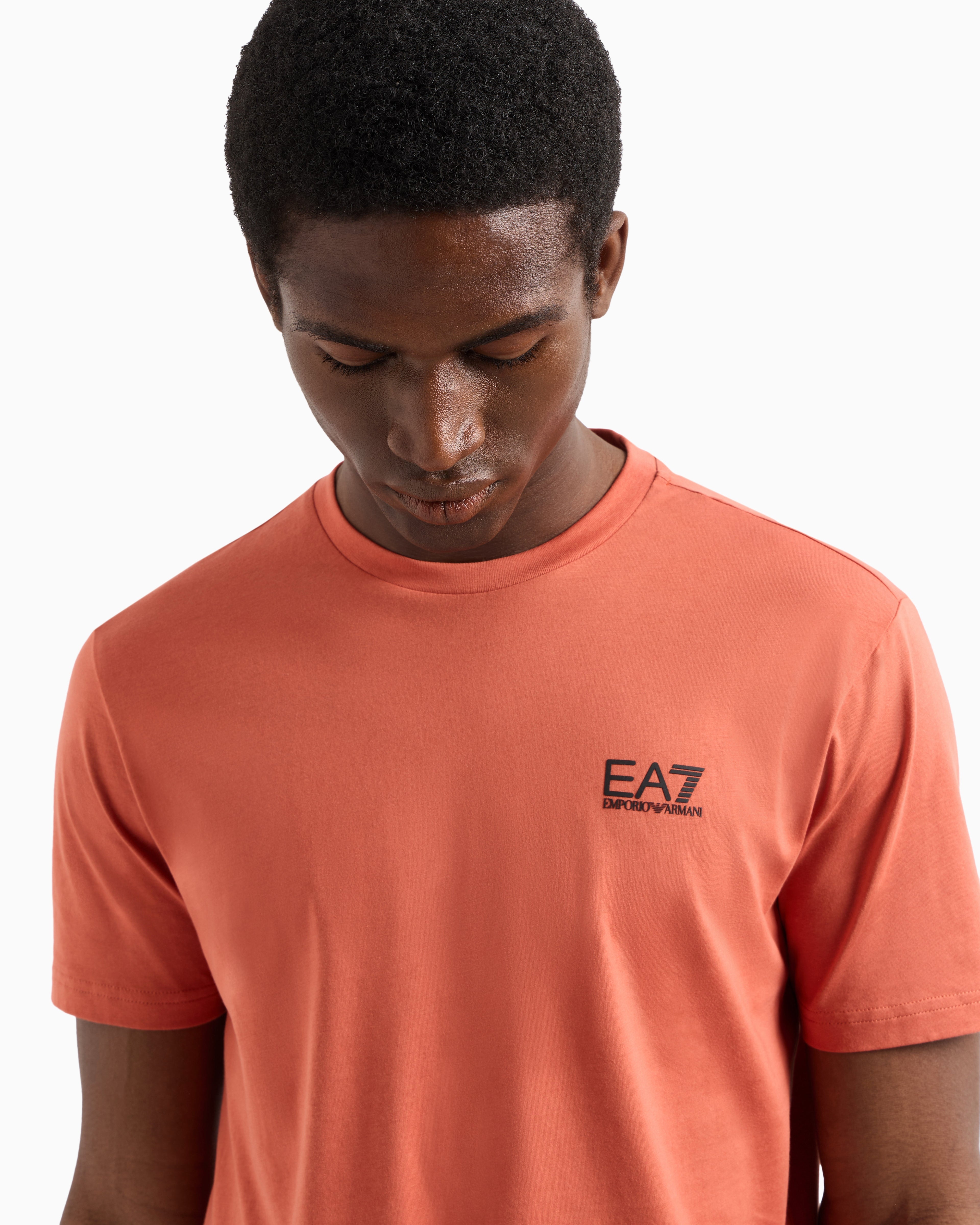 EA7 Pima cotton Core Identity T-shirt