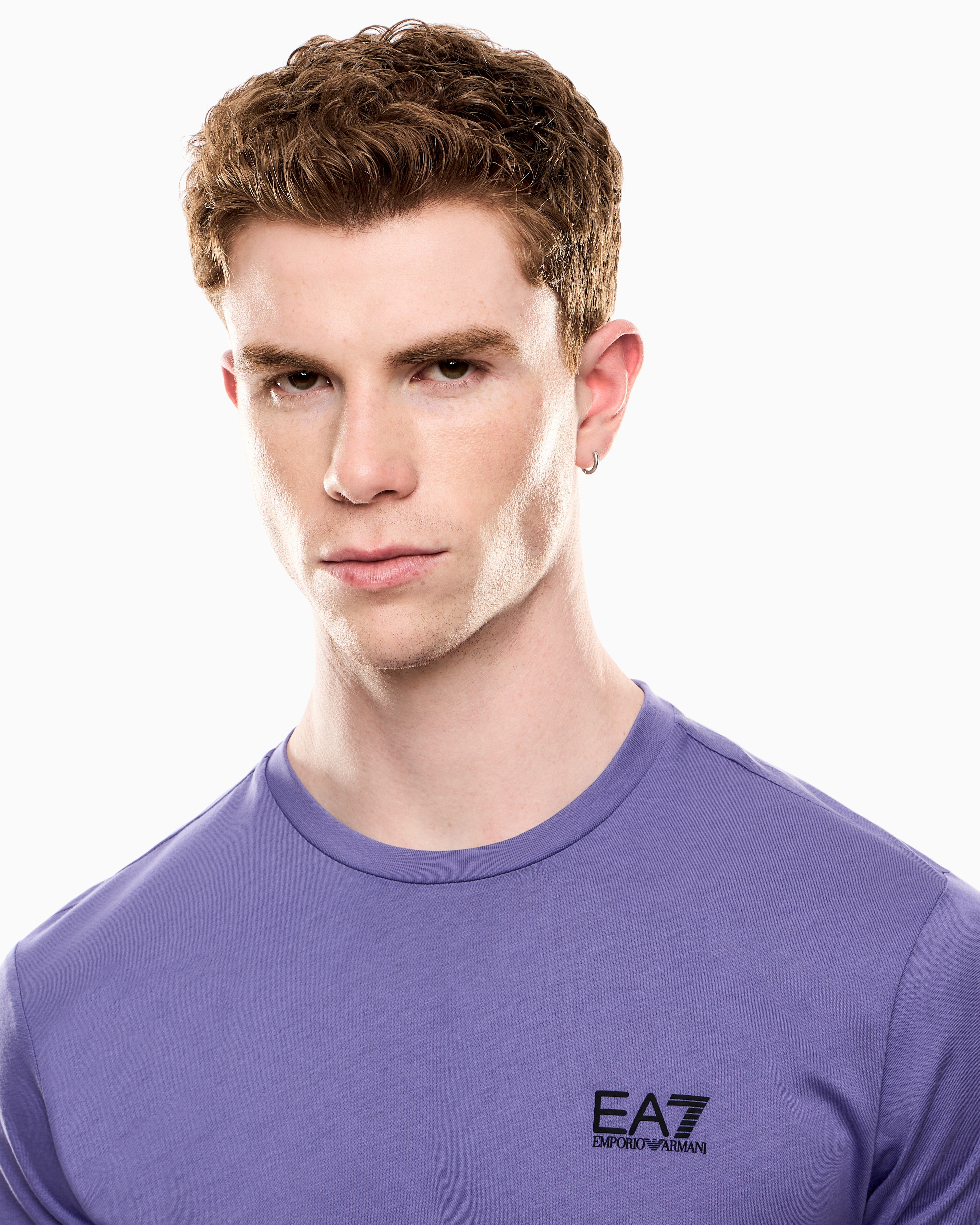 EA7 Pima cotton Core Identity T-shirt