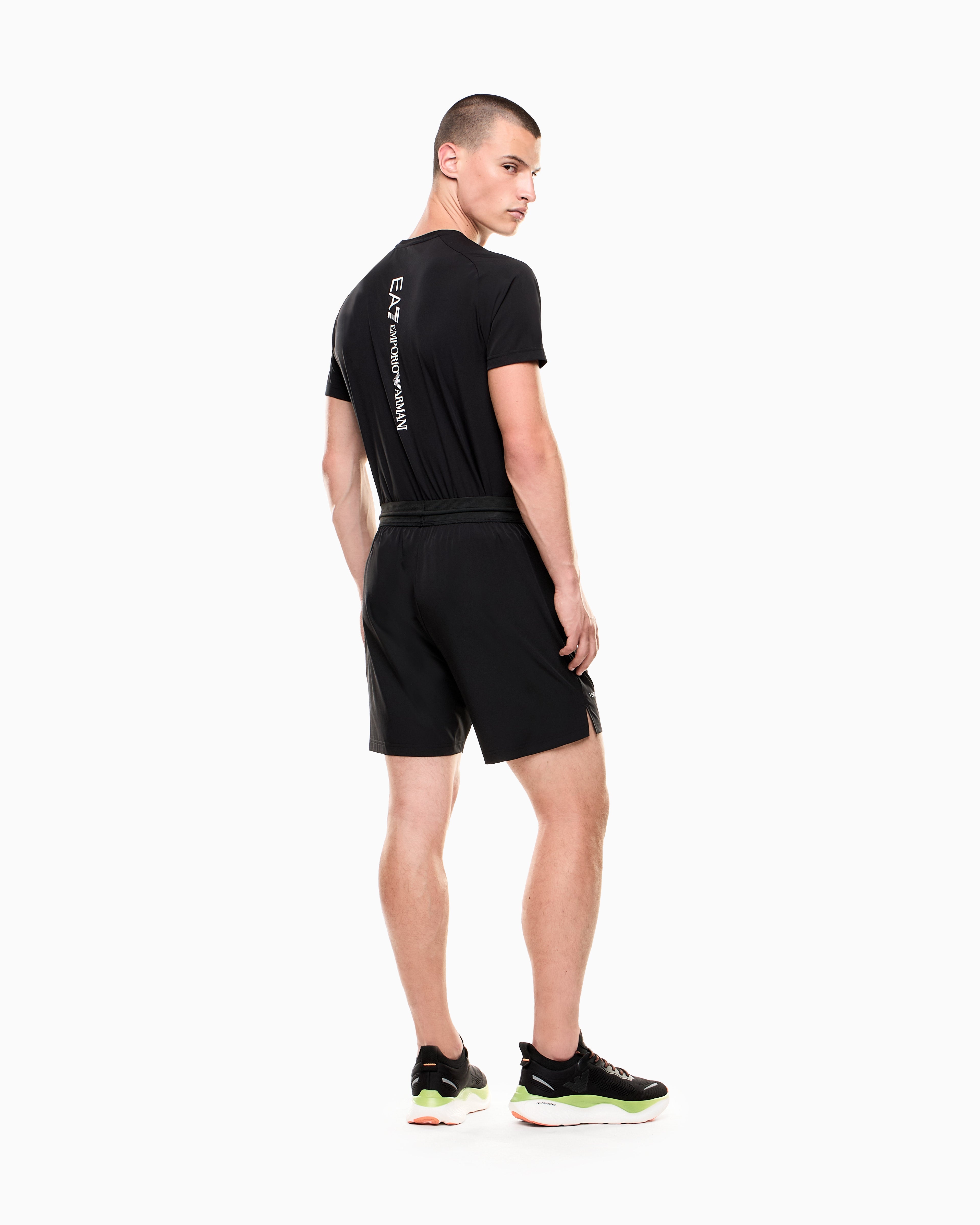 EA7 Ventus t-shirt and shorts set in technical fabric Ventus7